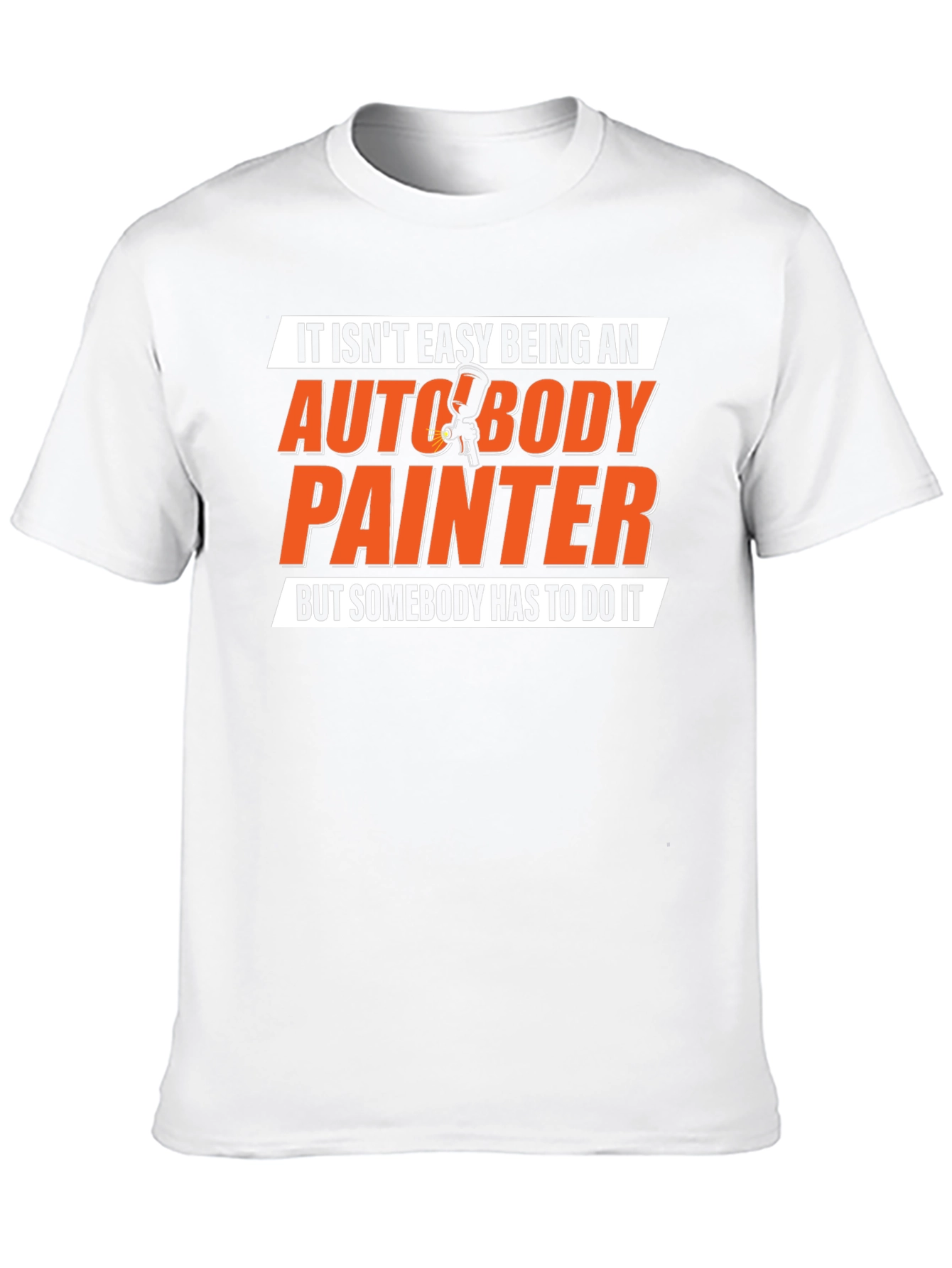 Black Auto Body Painter Graphic Tee - Black view 10