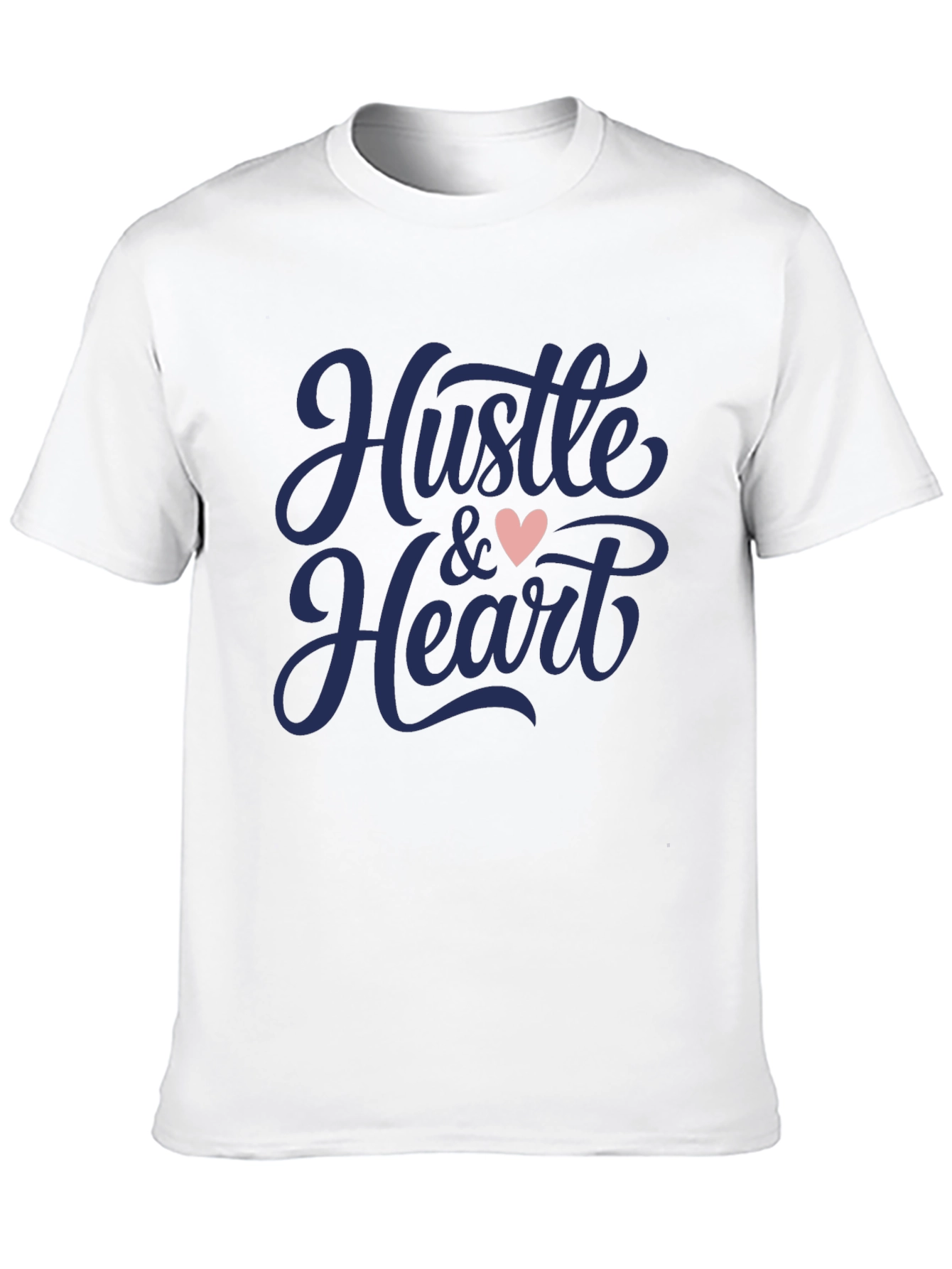 Black Hustle & Heart Graphic Tee view 10