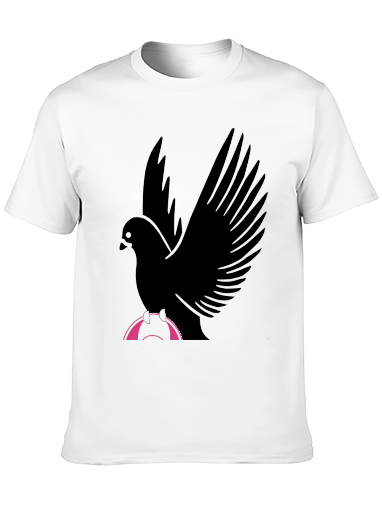 Black Bird Graphic T-Shirt - Stylish Men's Tee view 10