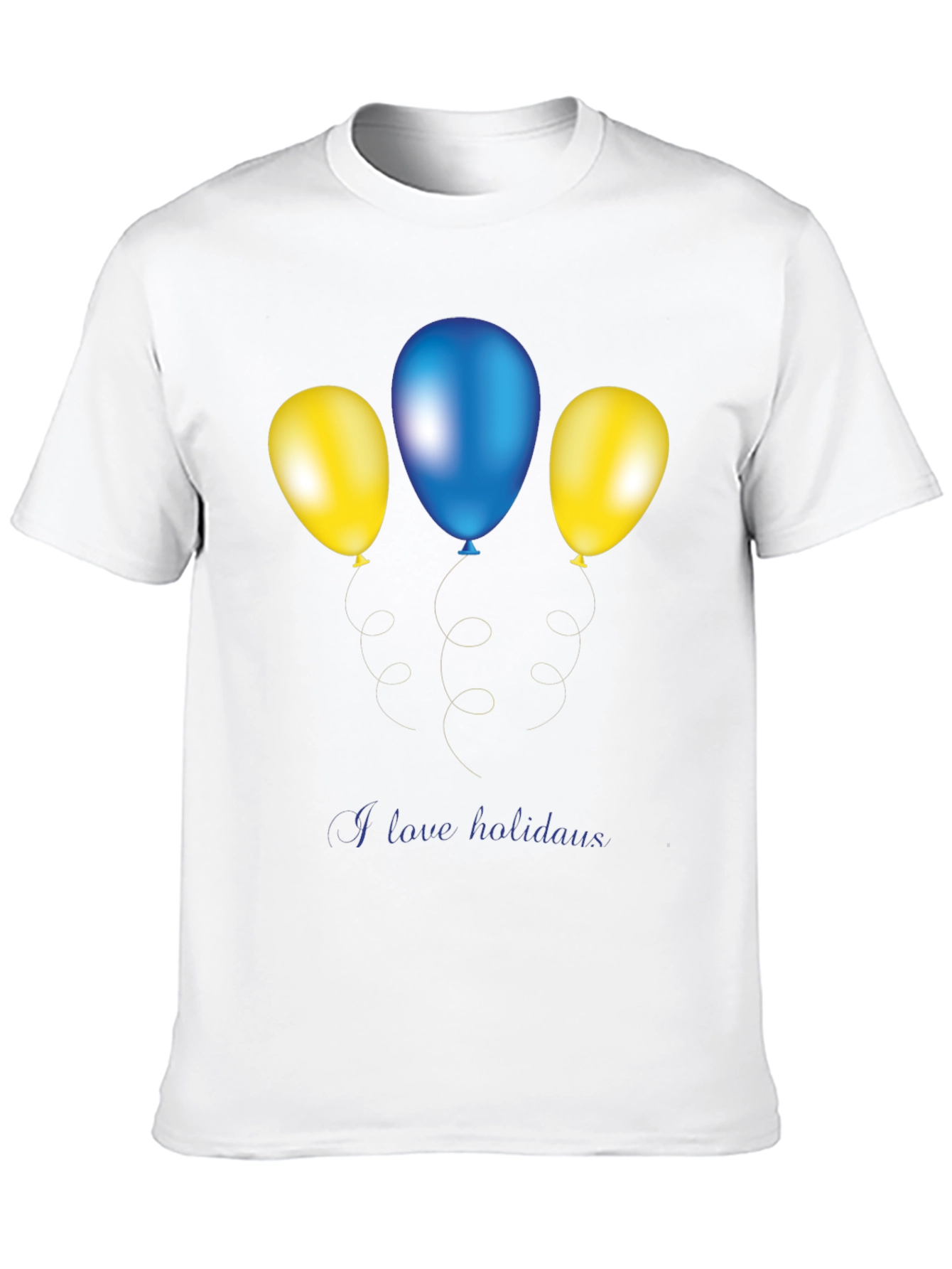 Black Festive Balloons Graphic Tee - Holiday Fun view 10