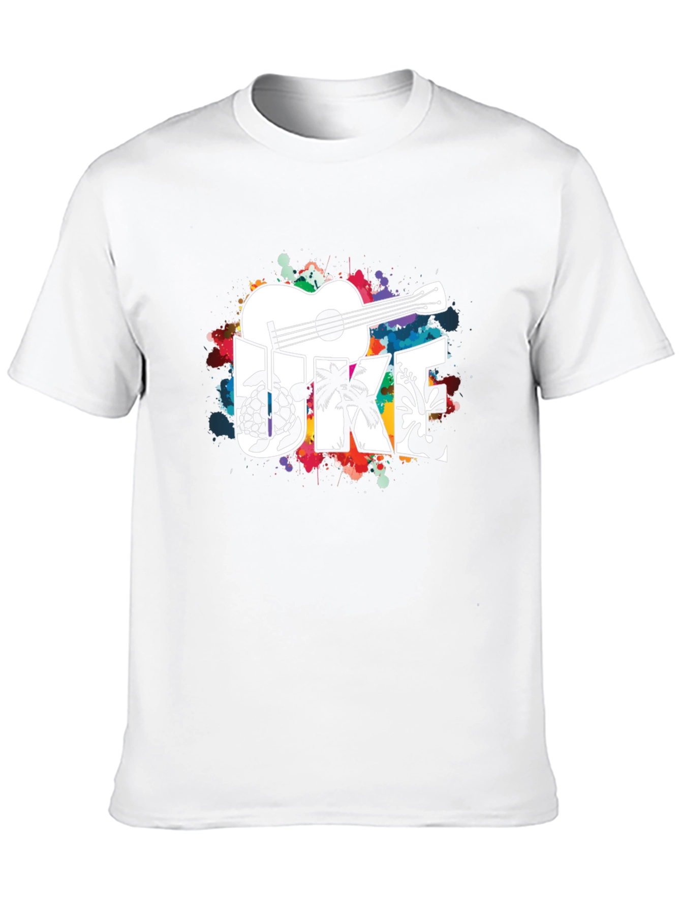 Black Ukulele Graphic Tee - Island Vibes view 10