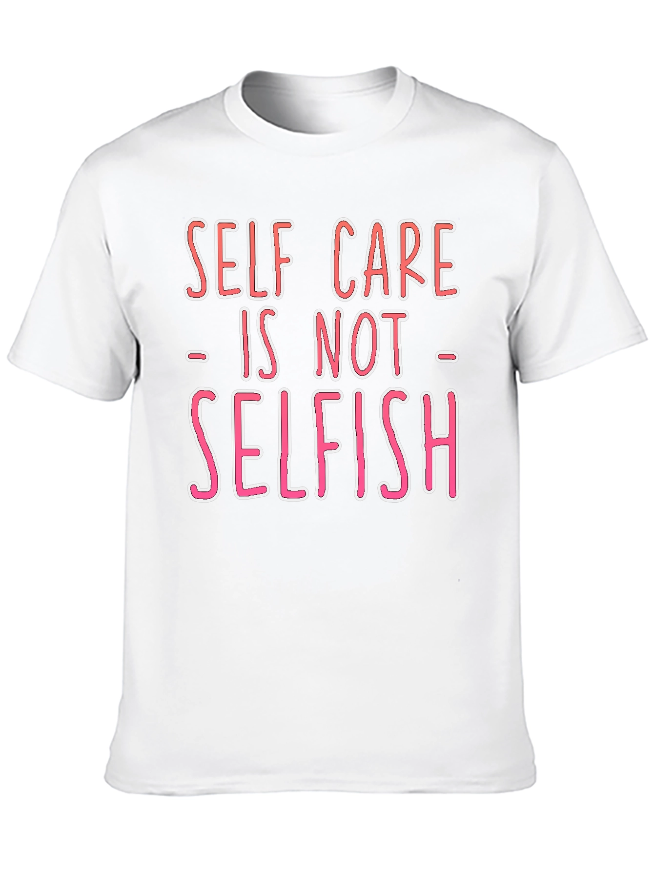 Black Self Care is Not Selfish Graphic Tee - Black view 10
