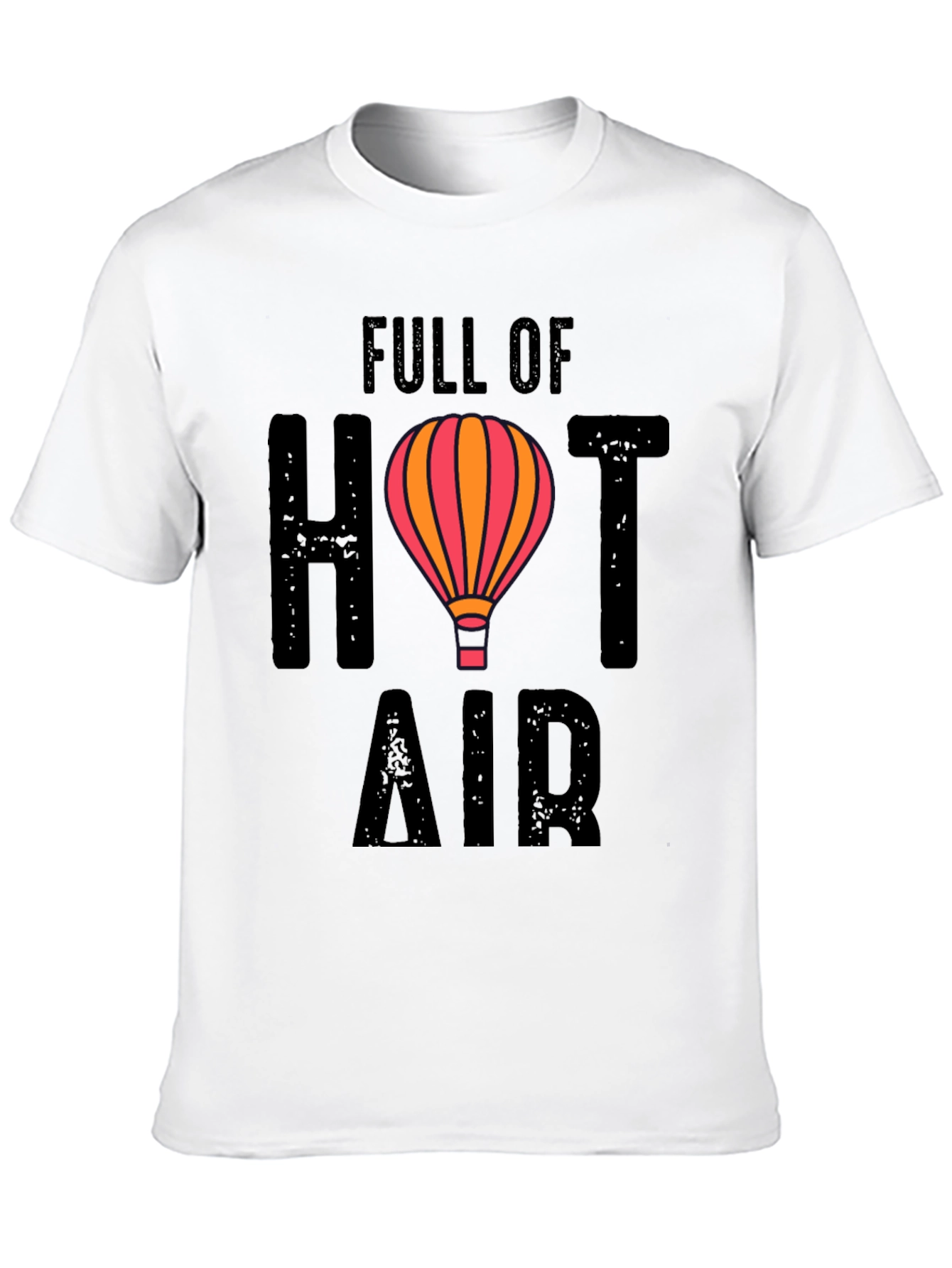 Black Full of Hot Air Graphic Tee view 10