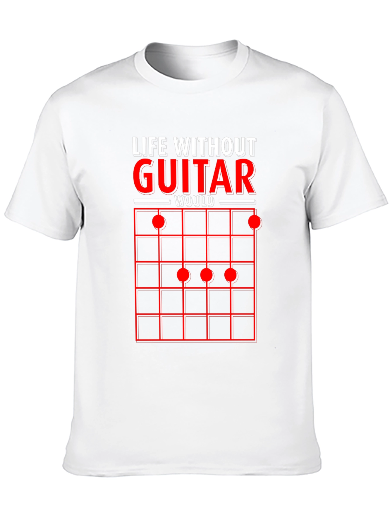 Black Life Without Guitar T-Shirt view 10