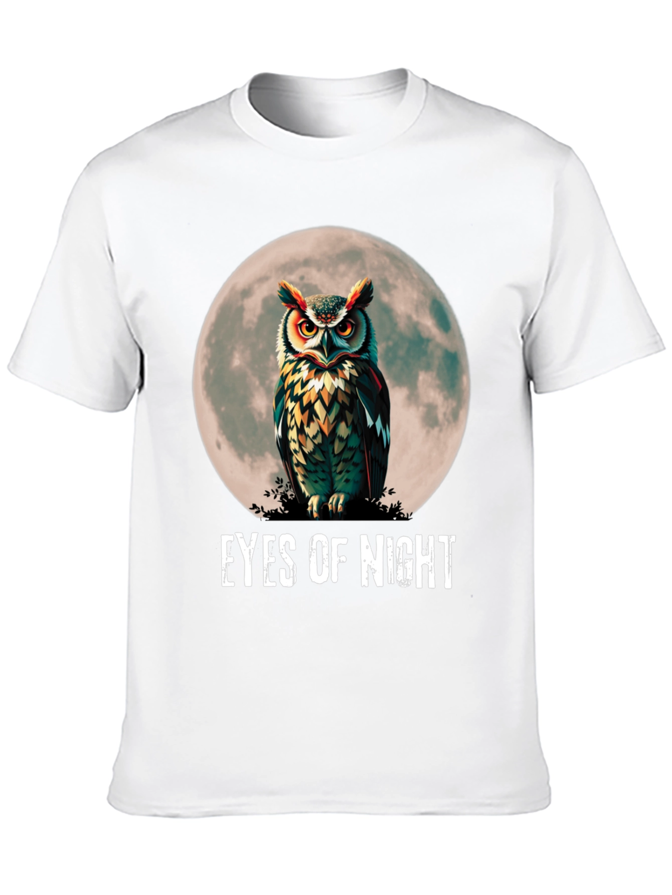 Black Eyes of Night Owl Graphic Tee view 10