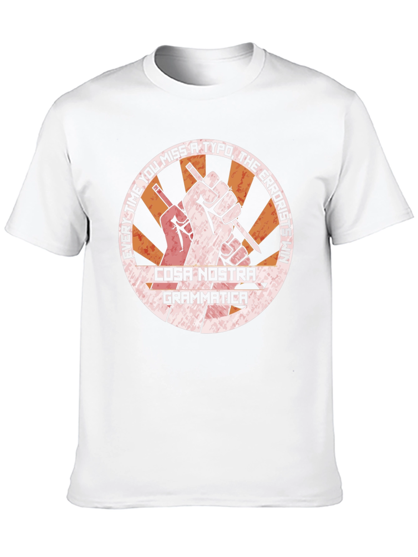 Cosa Nostra Grammatica Black T-Shirt - 10