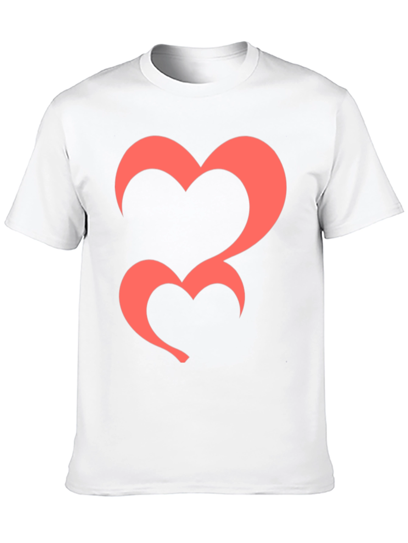 Black Heart Graphic Tee - Black Casual T-Shirt view 10