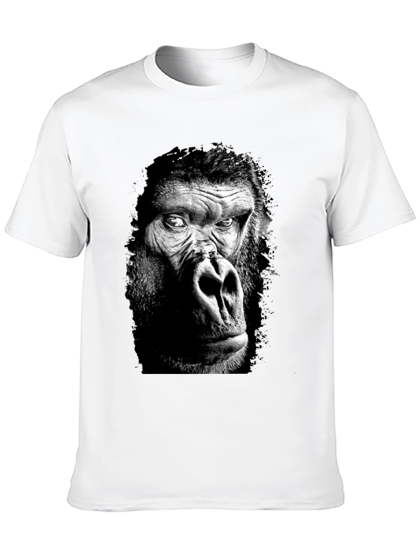 Black Gorilla Graphic Black T-Shirt view 10