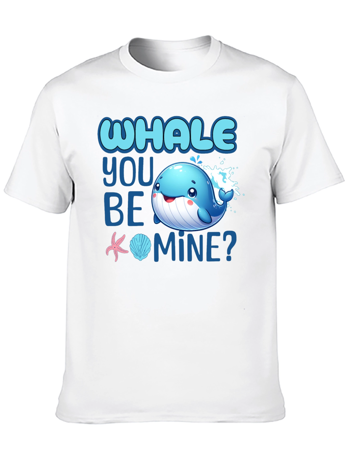Black Whale You Be Mine? T-Shirt view 10