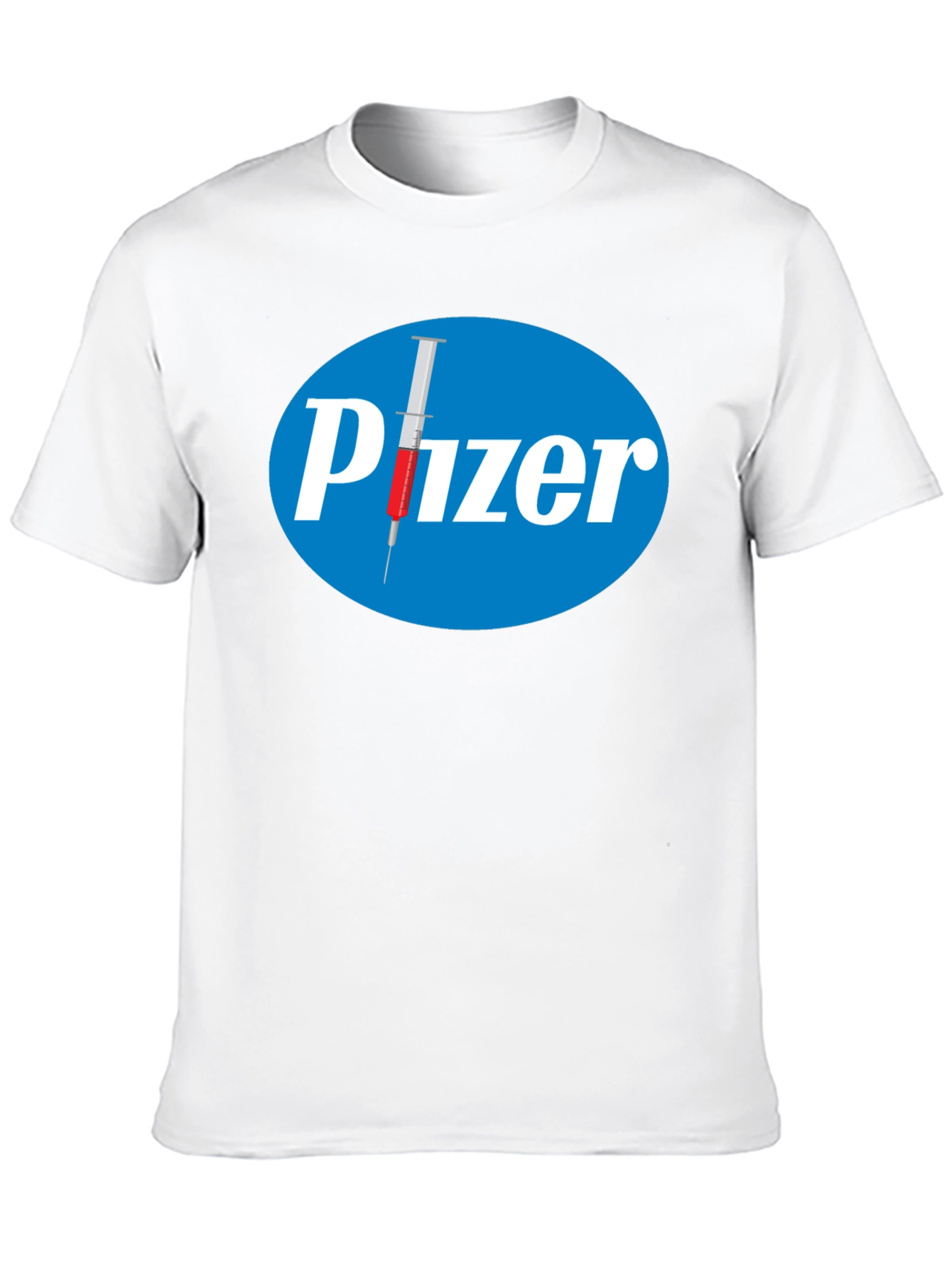 Black Pfizer Vaccine Black T-Shirt view 10