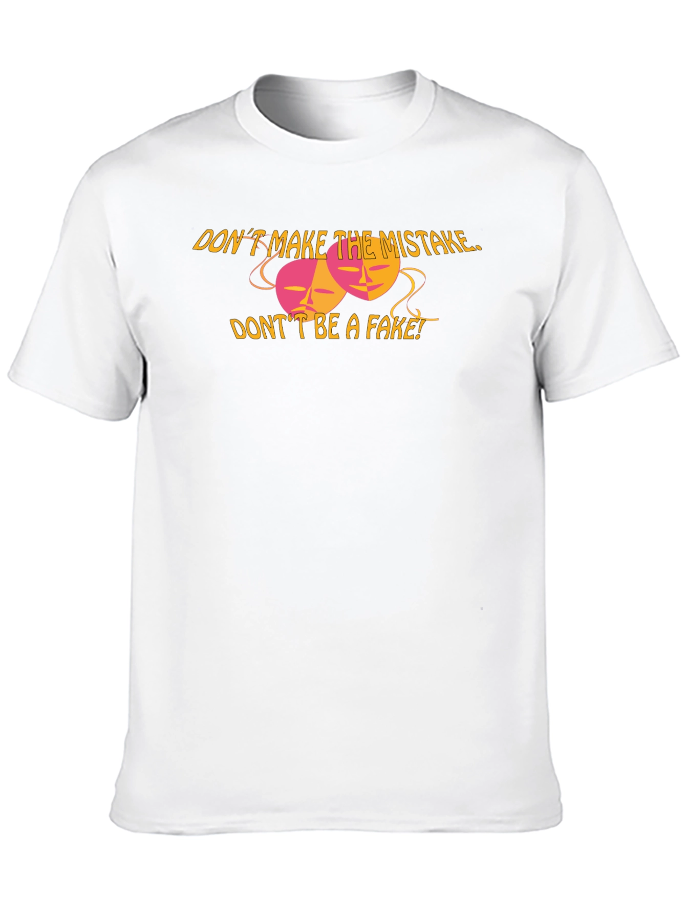 Black Don't be a Fake Black T-Shirt view 10