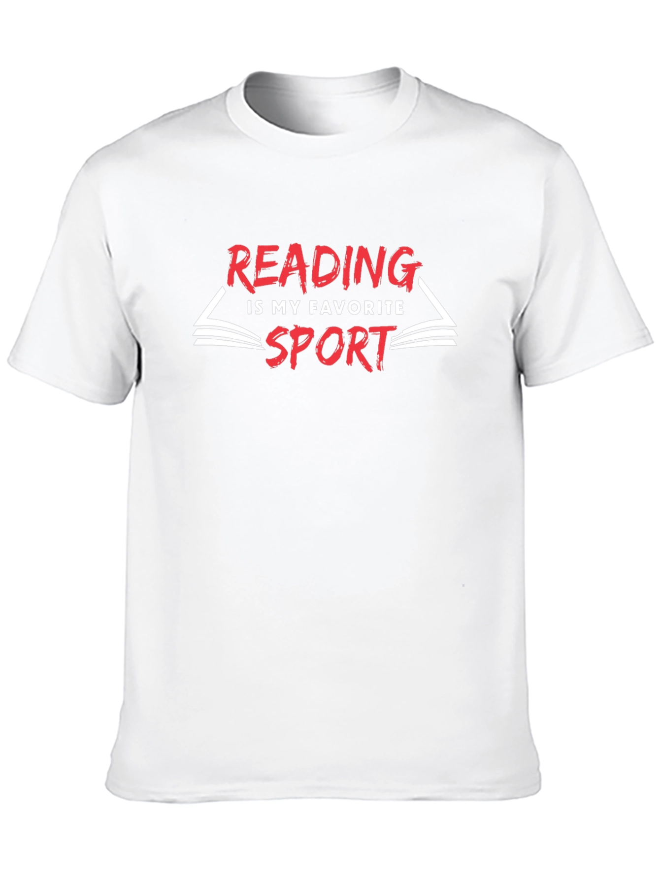 Black Reading Is My Favorite Sport T-Shirt view 10