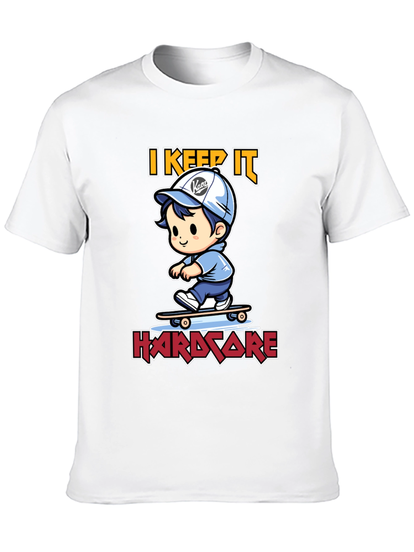 Black I Keep It Hardcore T-Shirt view 10