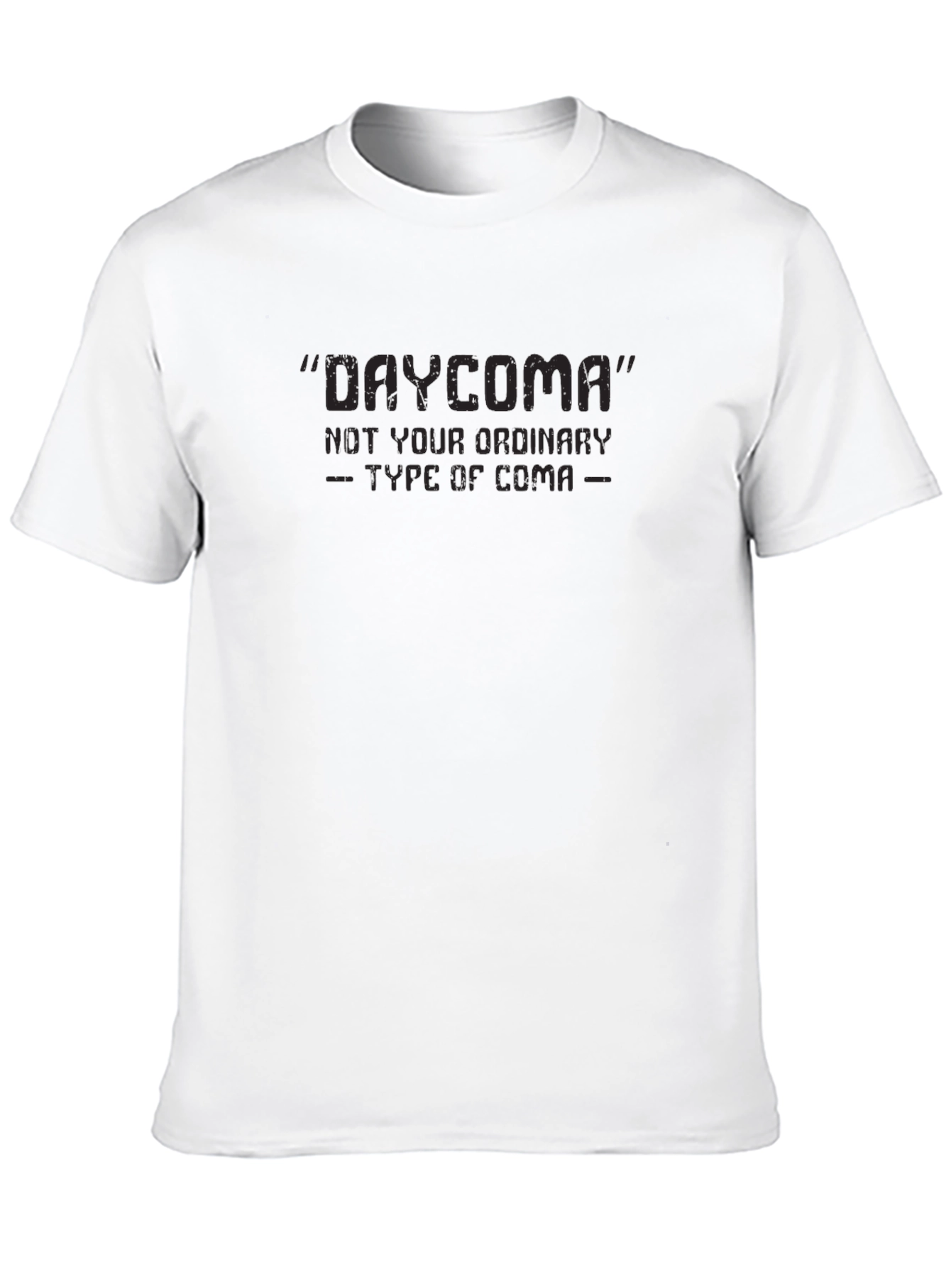 Black Daycoma Funny Sarcastic T-Shirt view 10