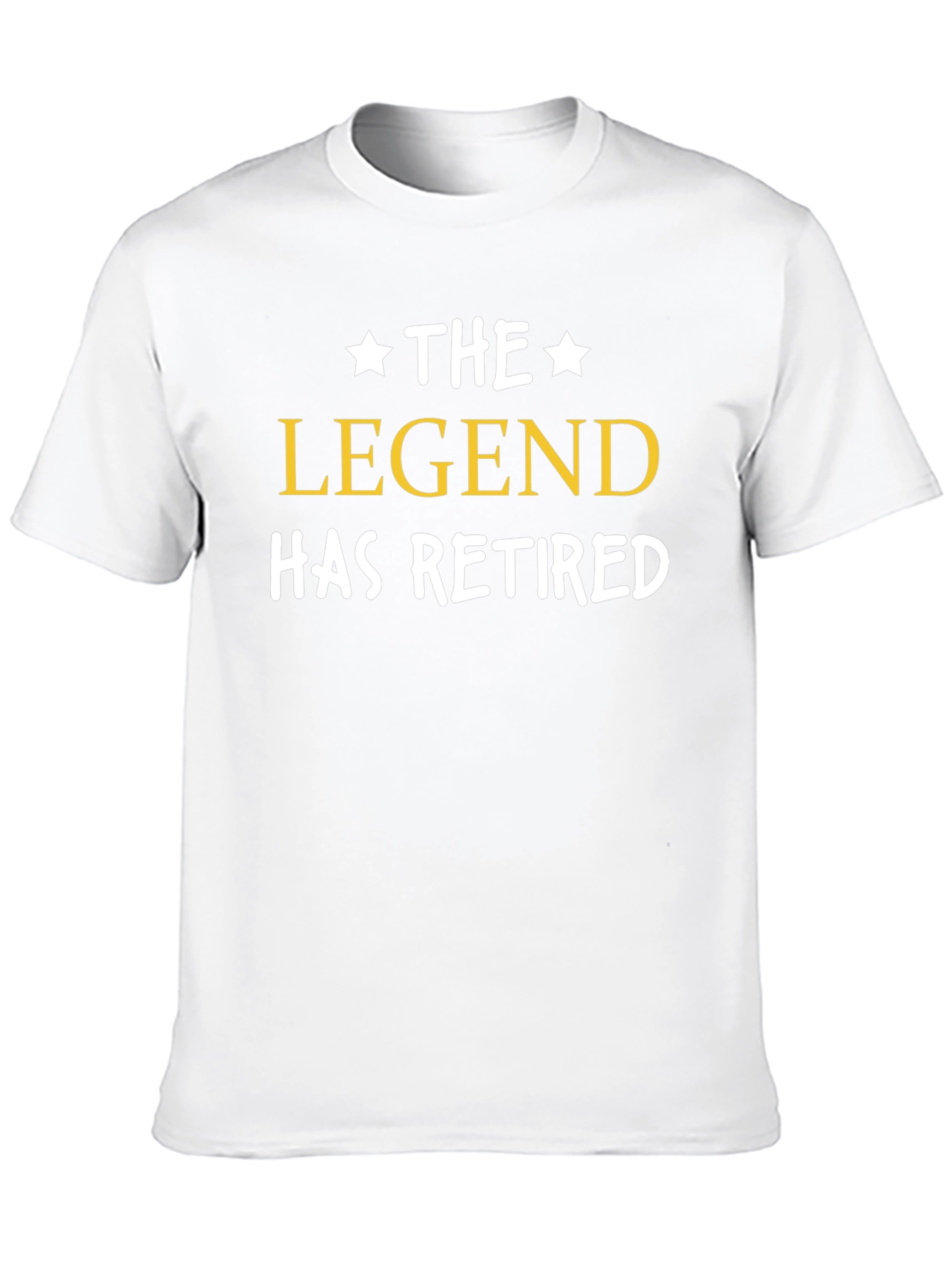 Black The Legend Has Retired Graphic Tee view 10