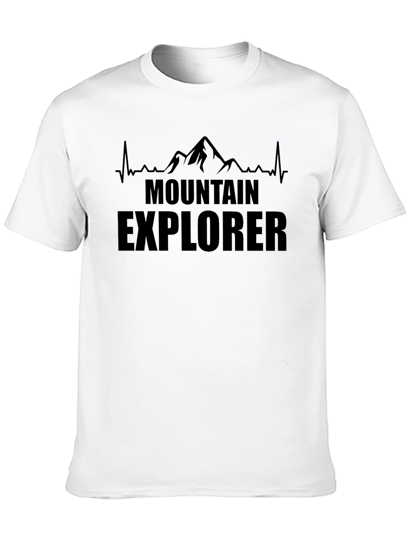 Mountain Explorer Black Graphic Tee - 10