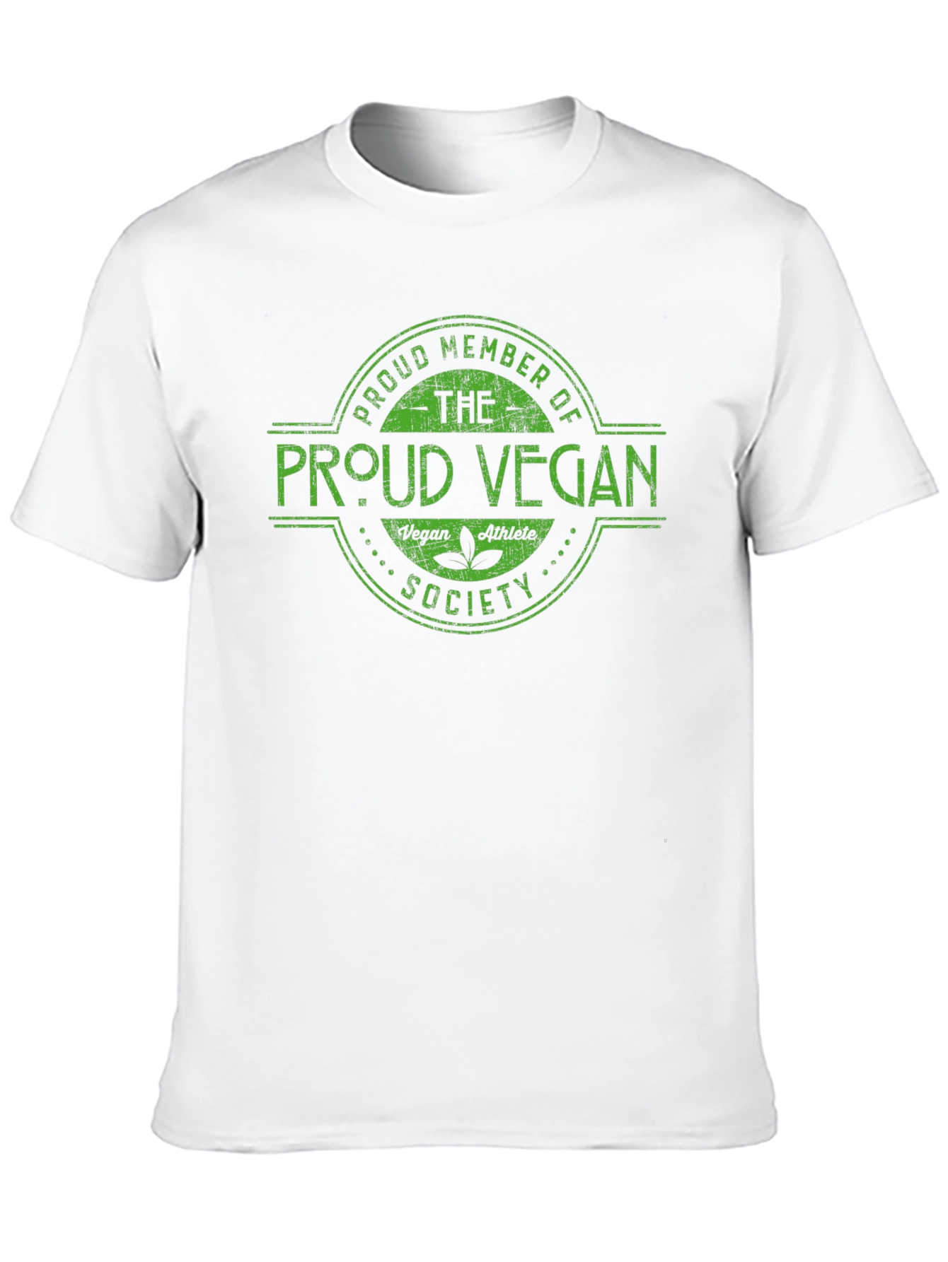 Black Proud Vegan Society T-Shirt view 10