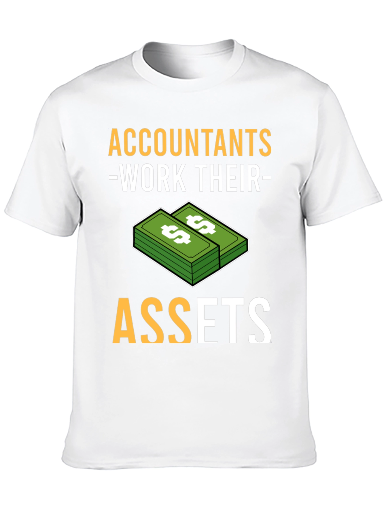 Black Accountants Work Their Assets Graphic T-Shirt view 10