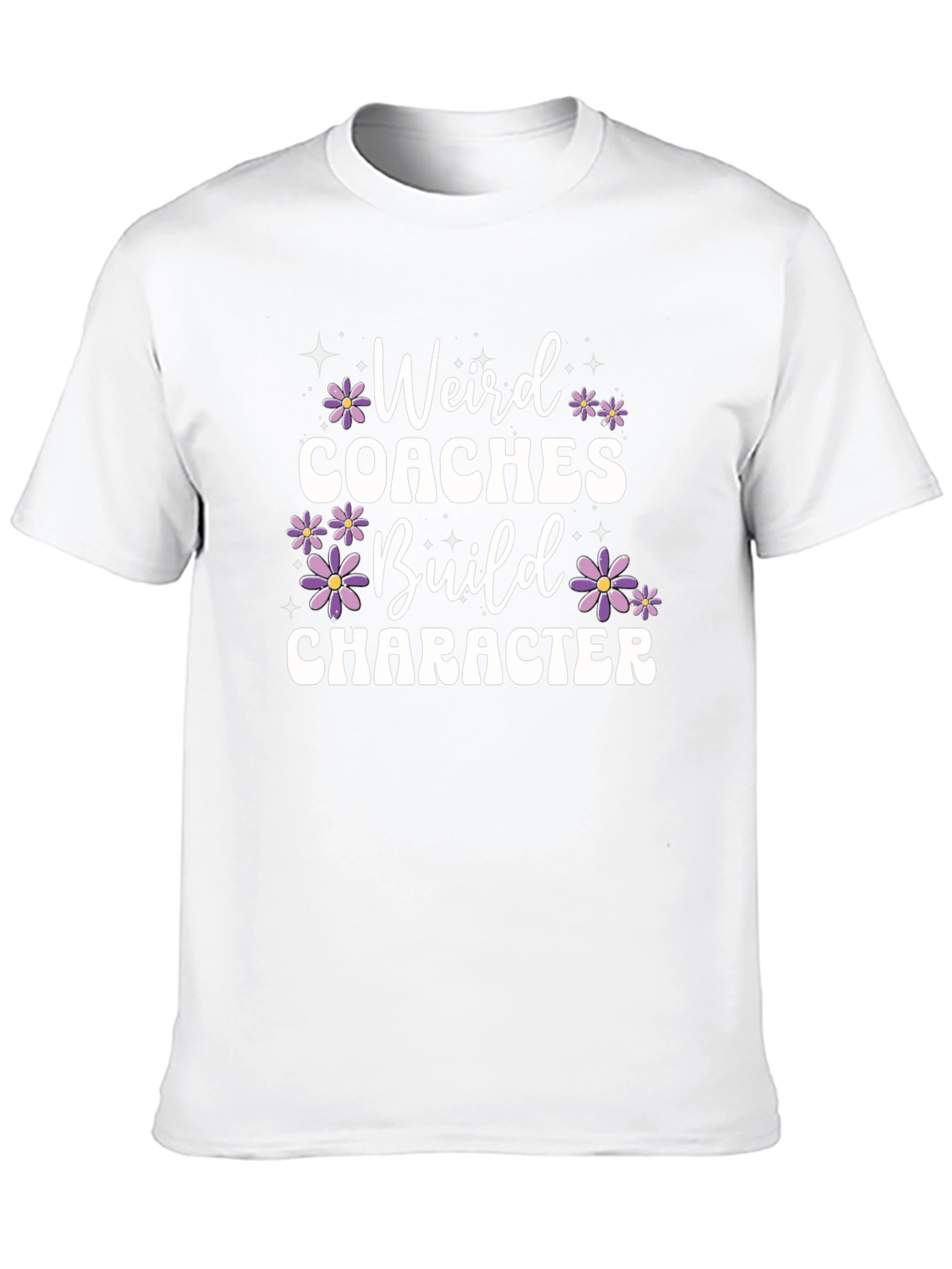 Black Weird Coaches Build Character T-Shirt view 10