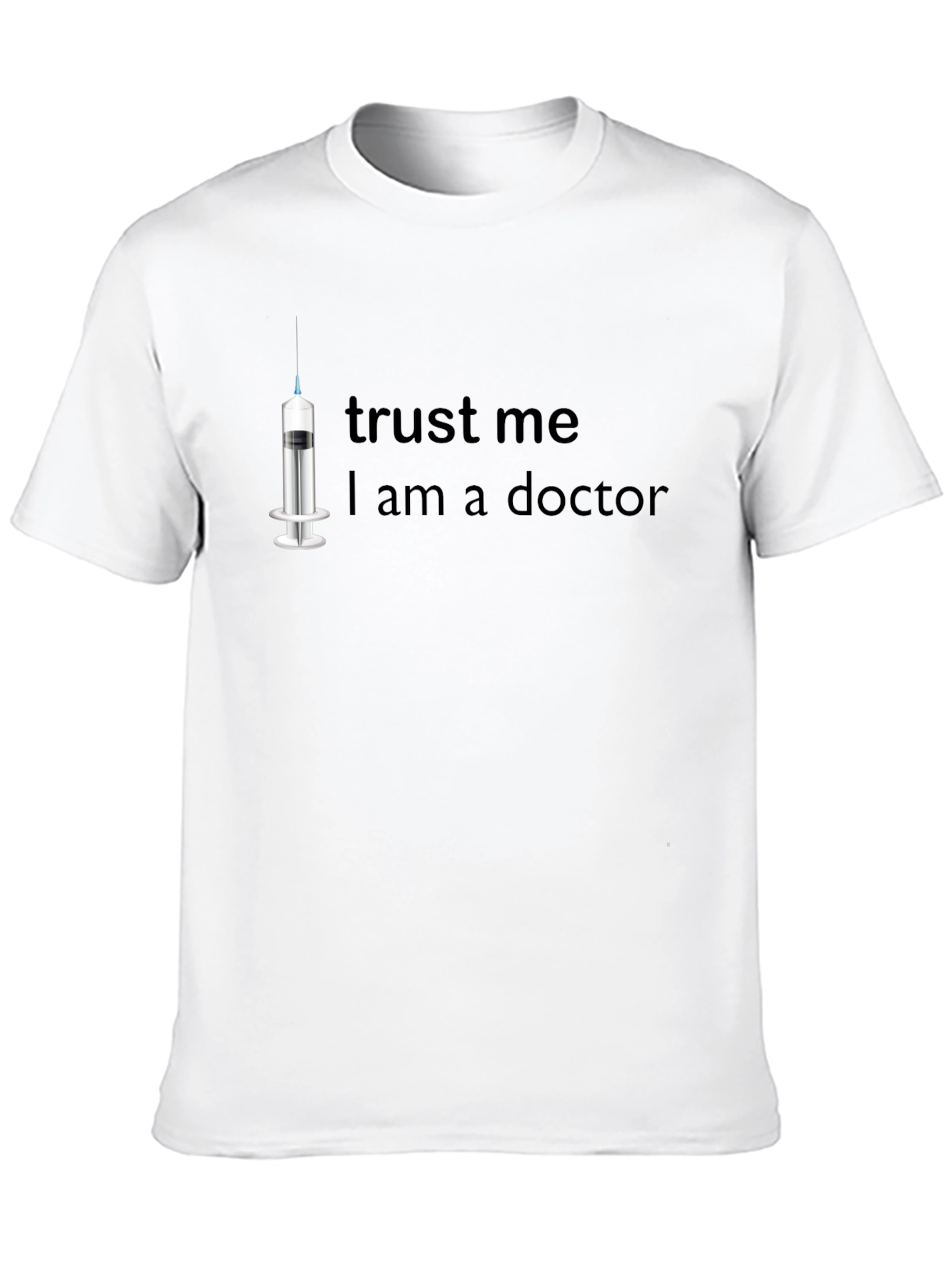 Black Trust Me, I Am a Doctor T-Shirt view 10