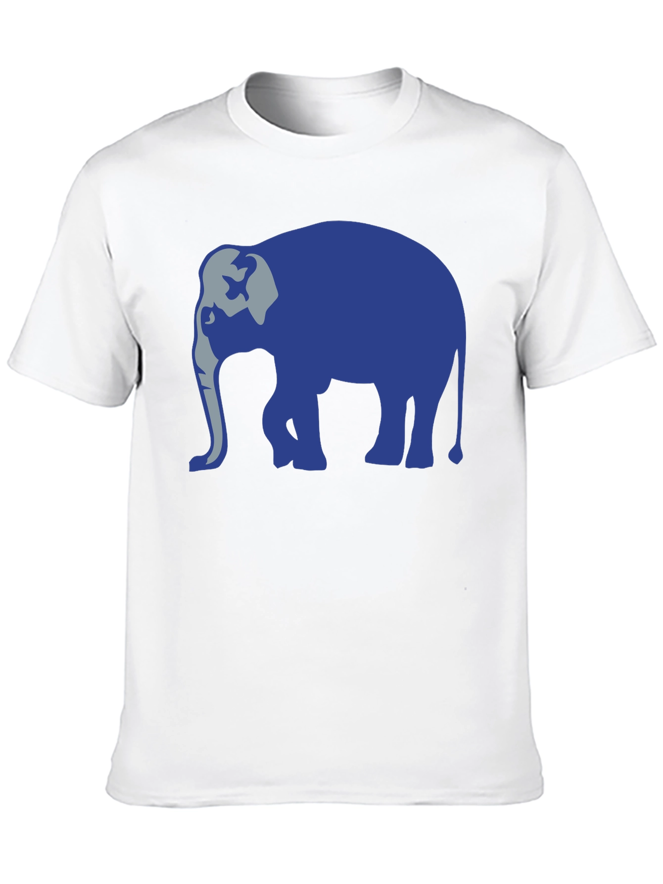Black Elephant Graphic Tee - Cool Animal Design view 10