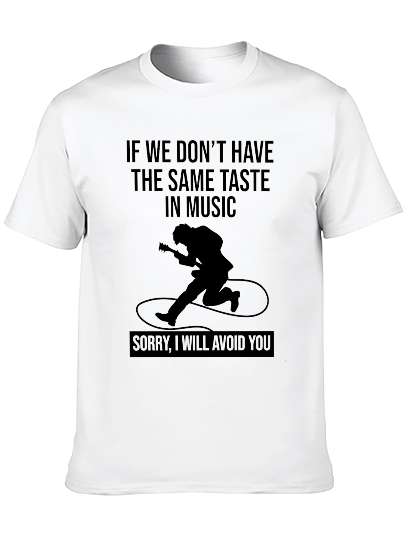 Black Music Taste T-Shirt view 10