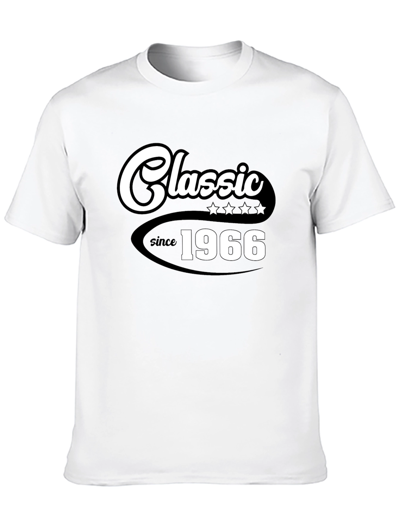Black Classic Since 1966 Graphic Tee - Stylish Retro Design view 10