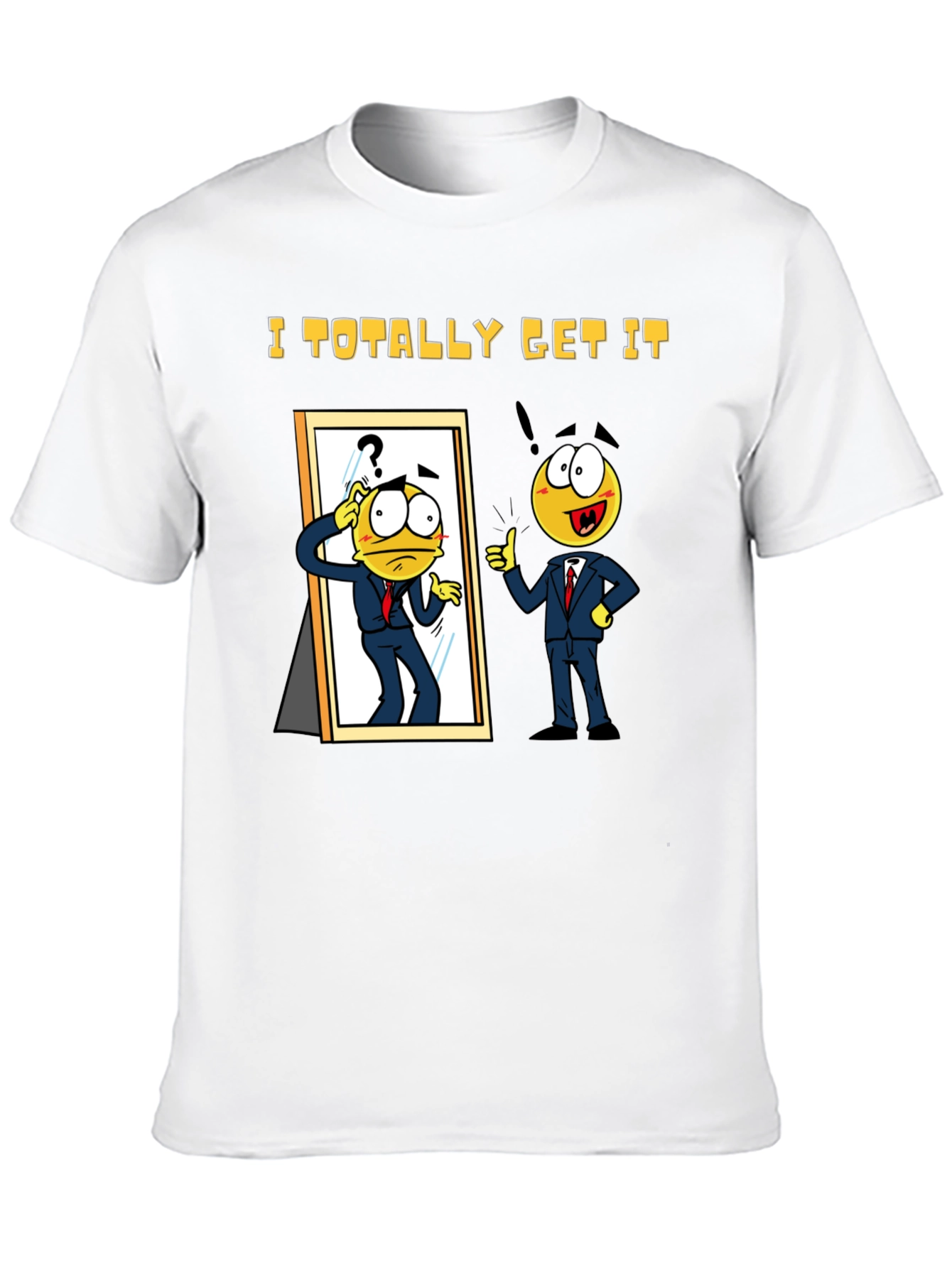 Black I Totally Get It Black T-Shirt view 10