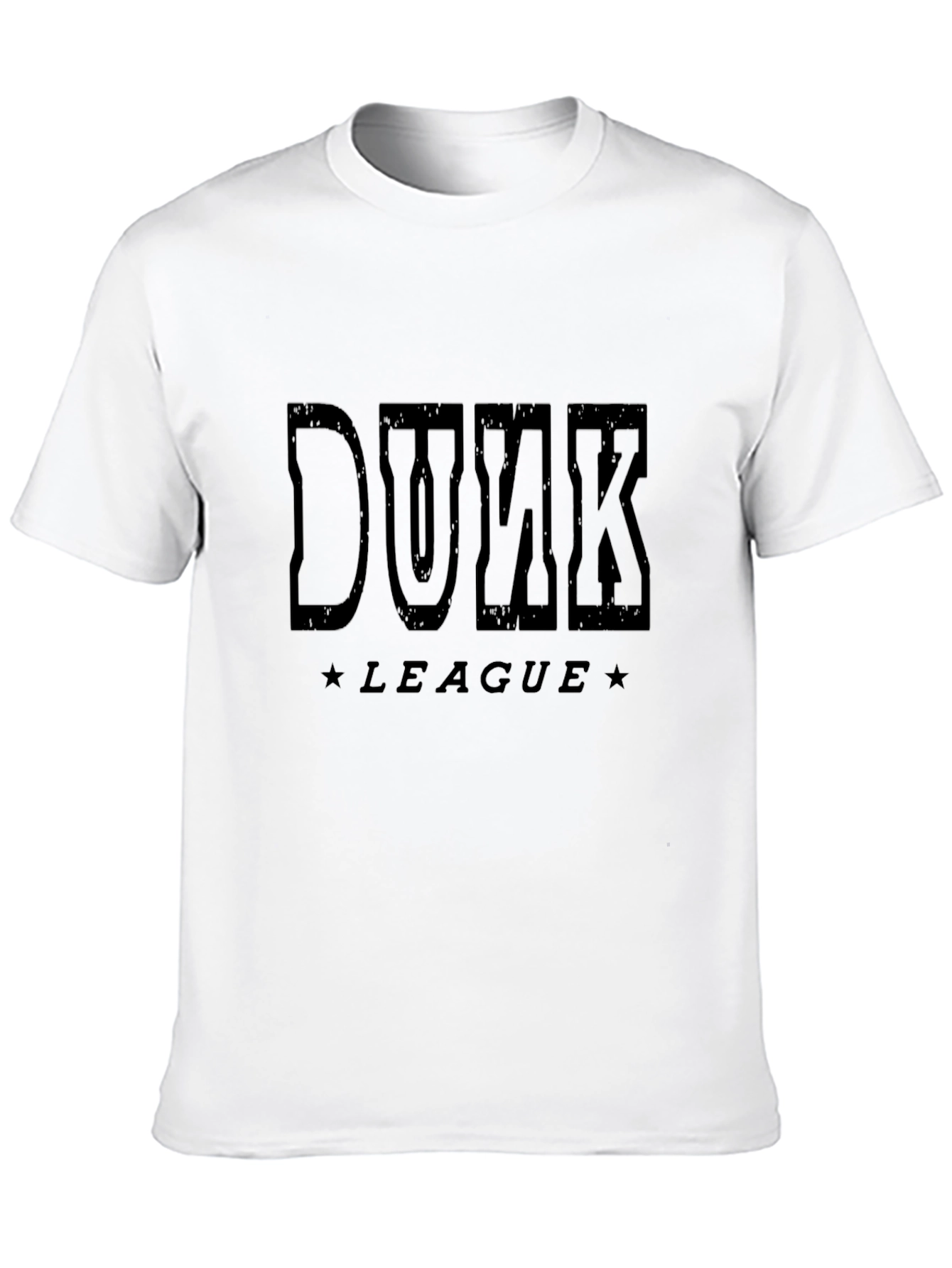 Black Dunk League Graphic Tee - Black Cotton T-Shirt view 10