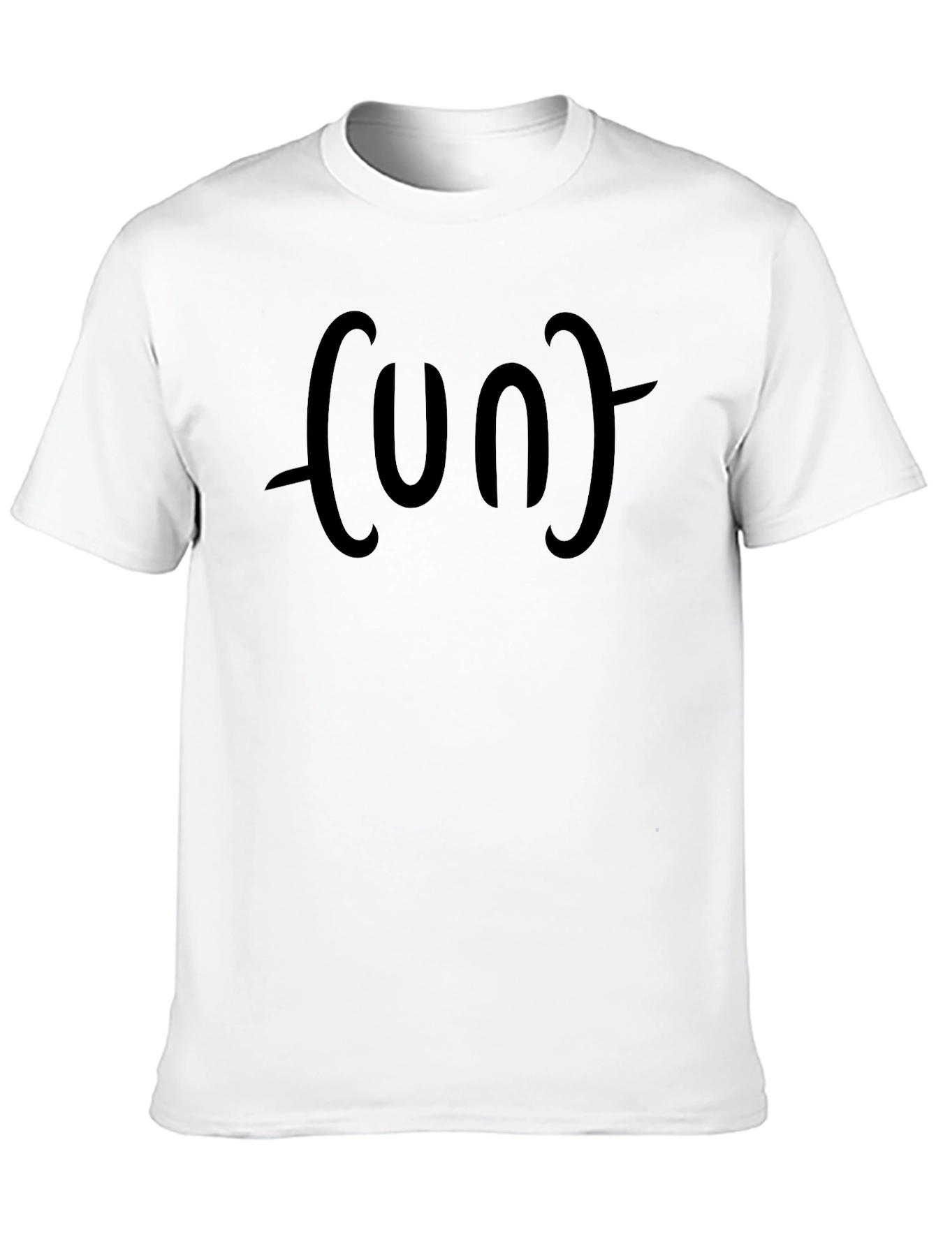 Black Humorous Face Expression Black T-Shirt view 10