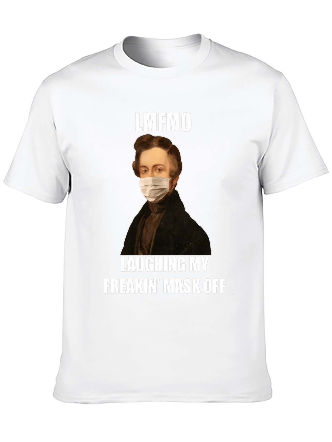 Black LMFAO Mask Off T-Shirt - Funny Novelty Tee view 10