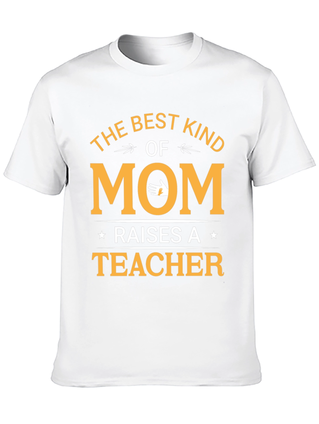 Black Best Kind of Mom Raises a Teacher T-Shirt view 10
