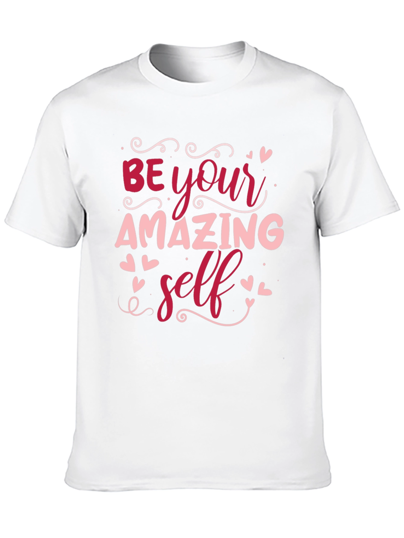 Black Be Your Amazing Self Black T-Shirt view 10