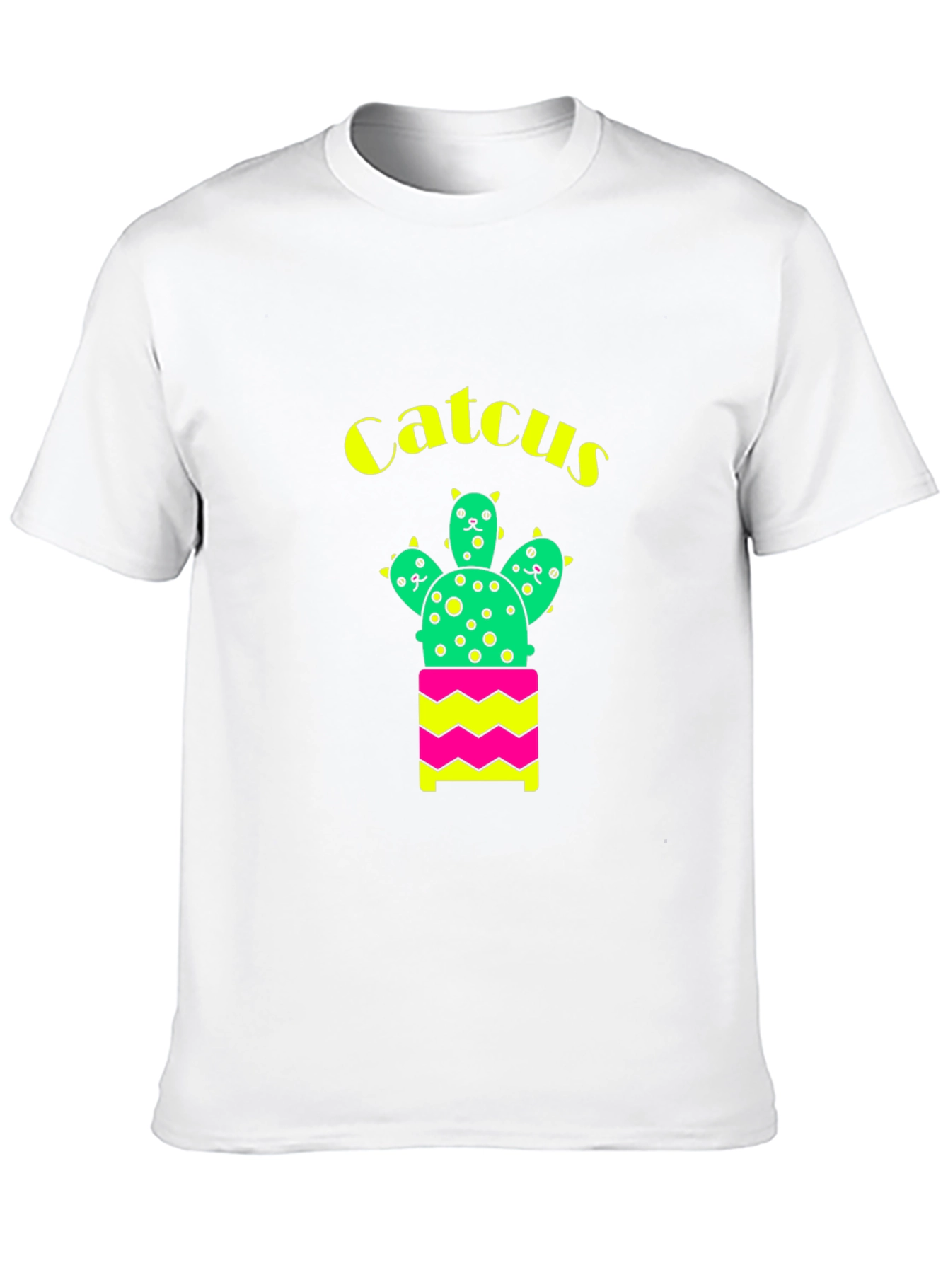 Black Catcus Graphic T-Shirt - Funny Cute Cactus Tee view 10