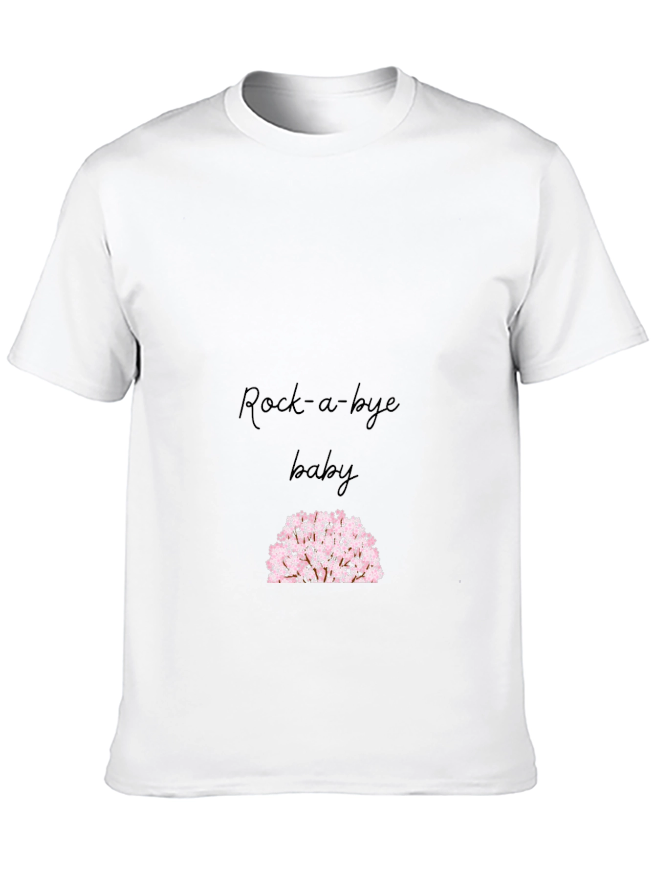 Black Rock-a-bye Baby Floral Graphic Tee view 10