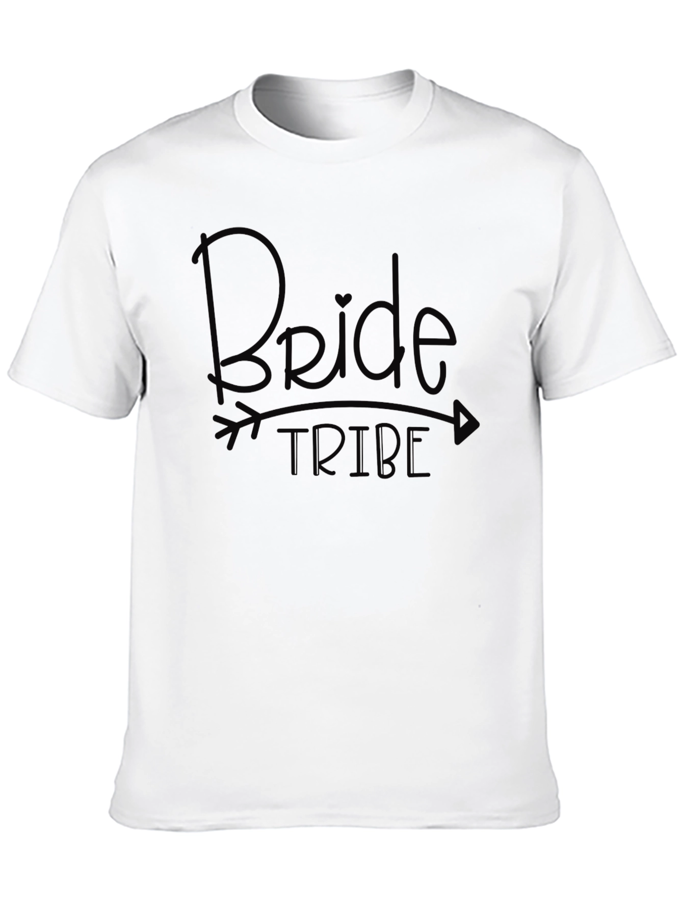 Black Bride Tribe Black T-Shirt view 10