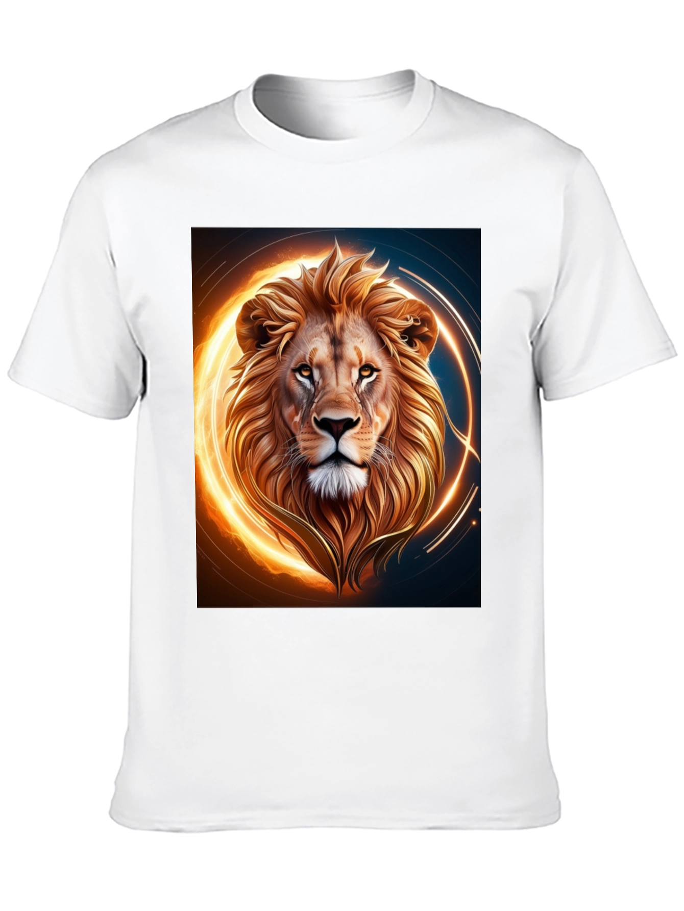 Black Lion Graphic Tee - Bold & Striking Design view 10