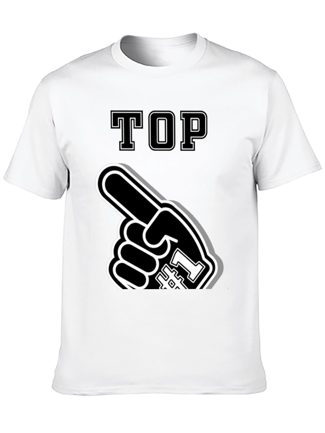 Black Top #1 Fan T-Shirt - Novelty Apparel view 10