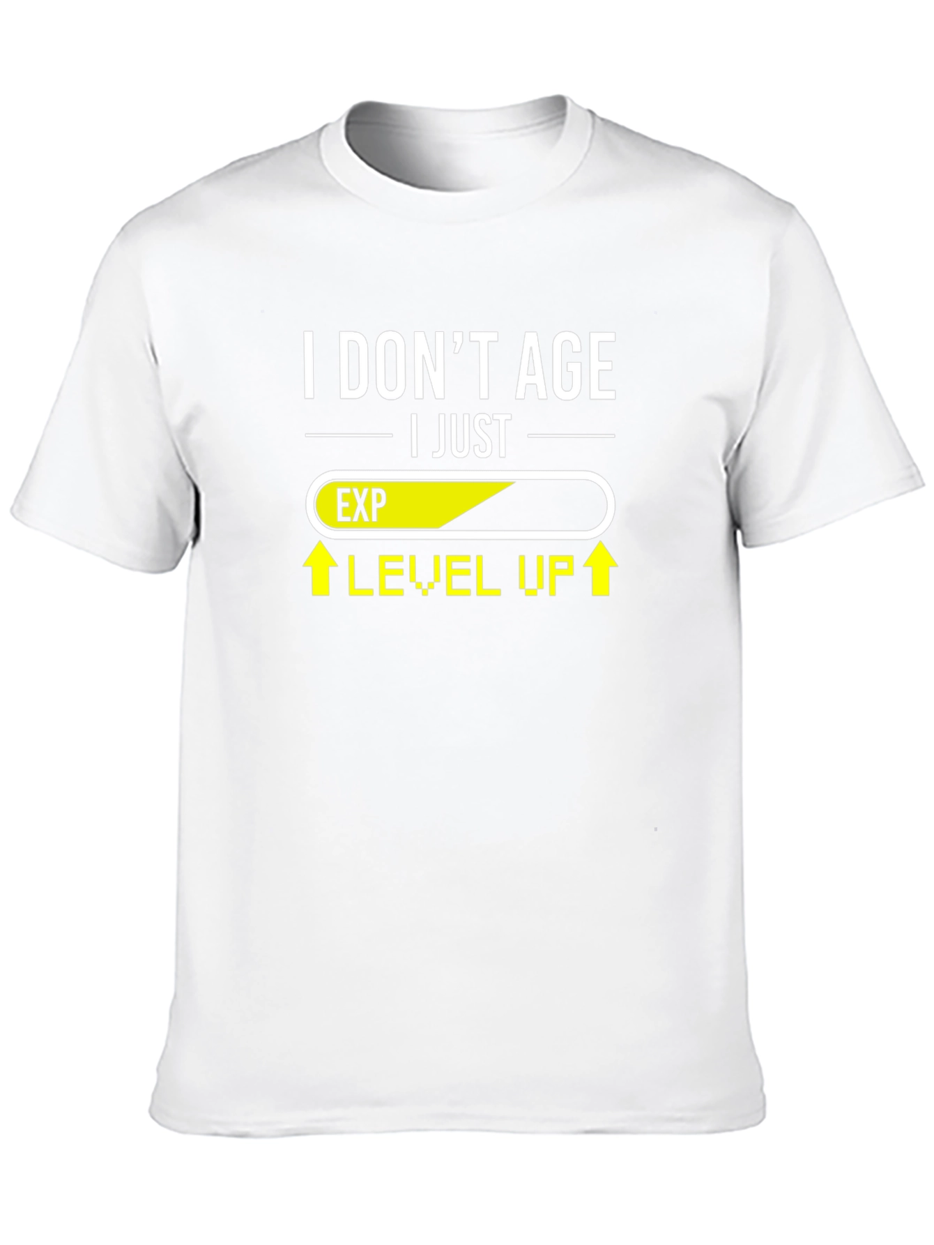 Black Level Up T-Shirt - I Don't Age, I Level Up view 10