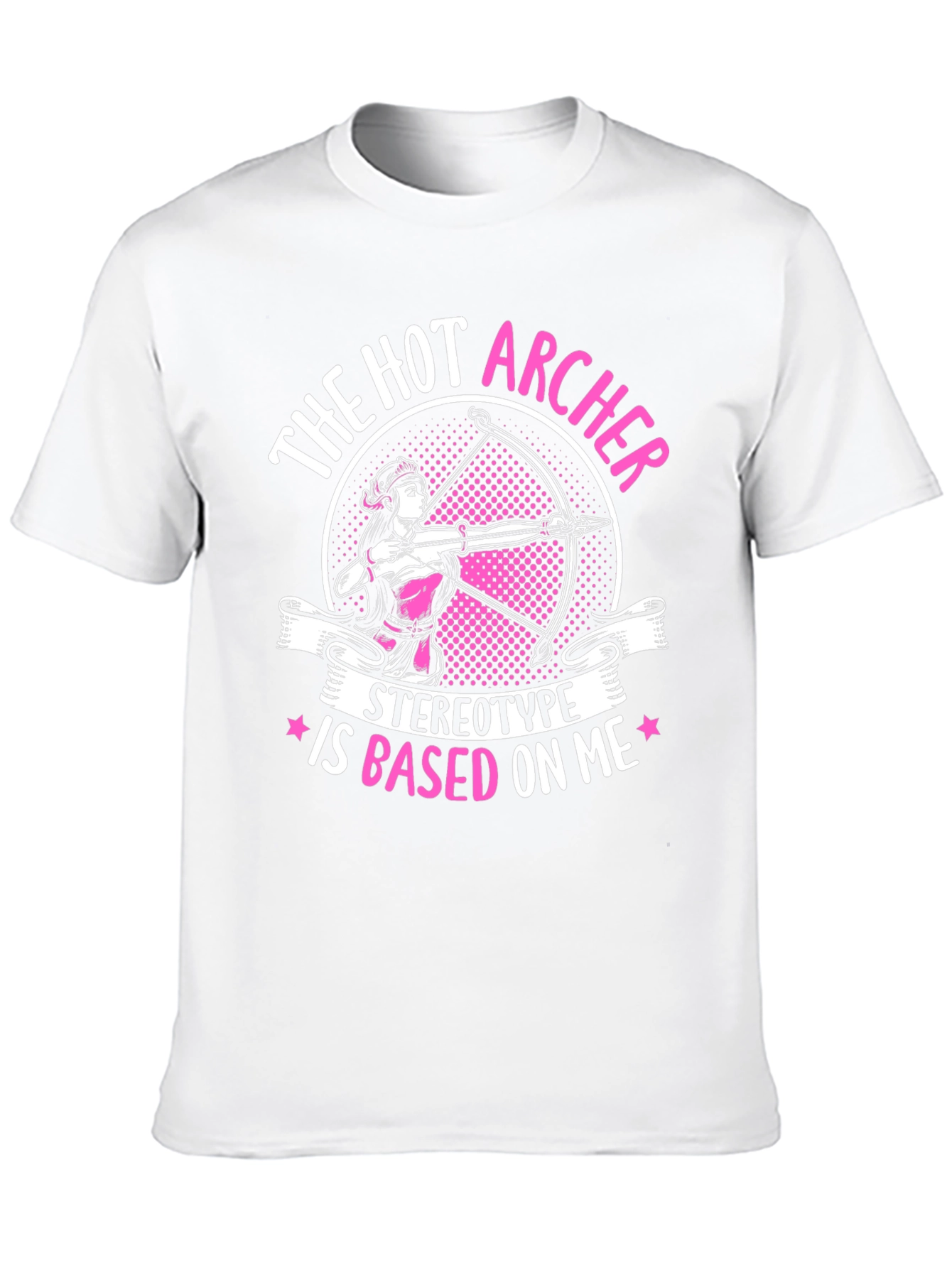 Black Hot Archer T-Shirt - Stereotype Based On Me Tee view 10