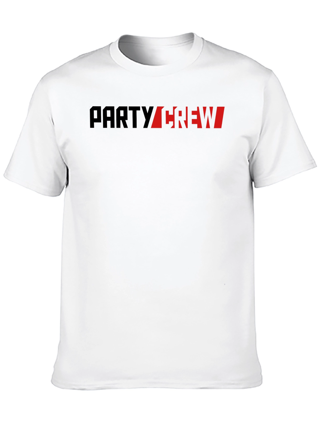 Black Party Crew Graphic Tee - Bold Style view 10