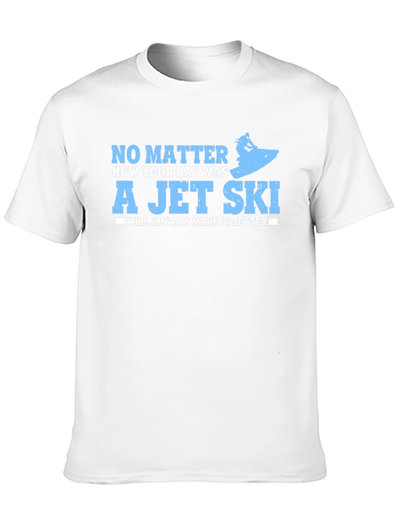 Black Jet Ski T-Shirt - Make It Better view 10