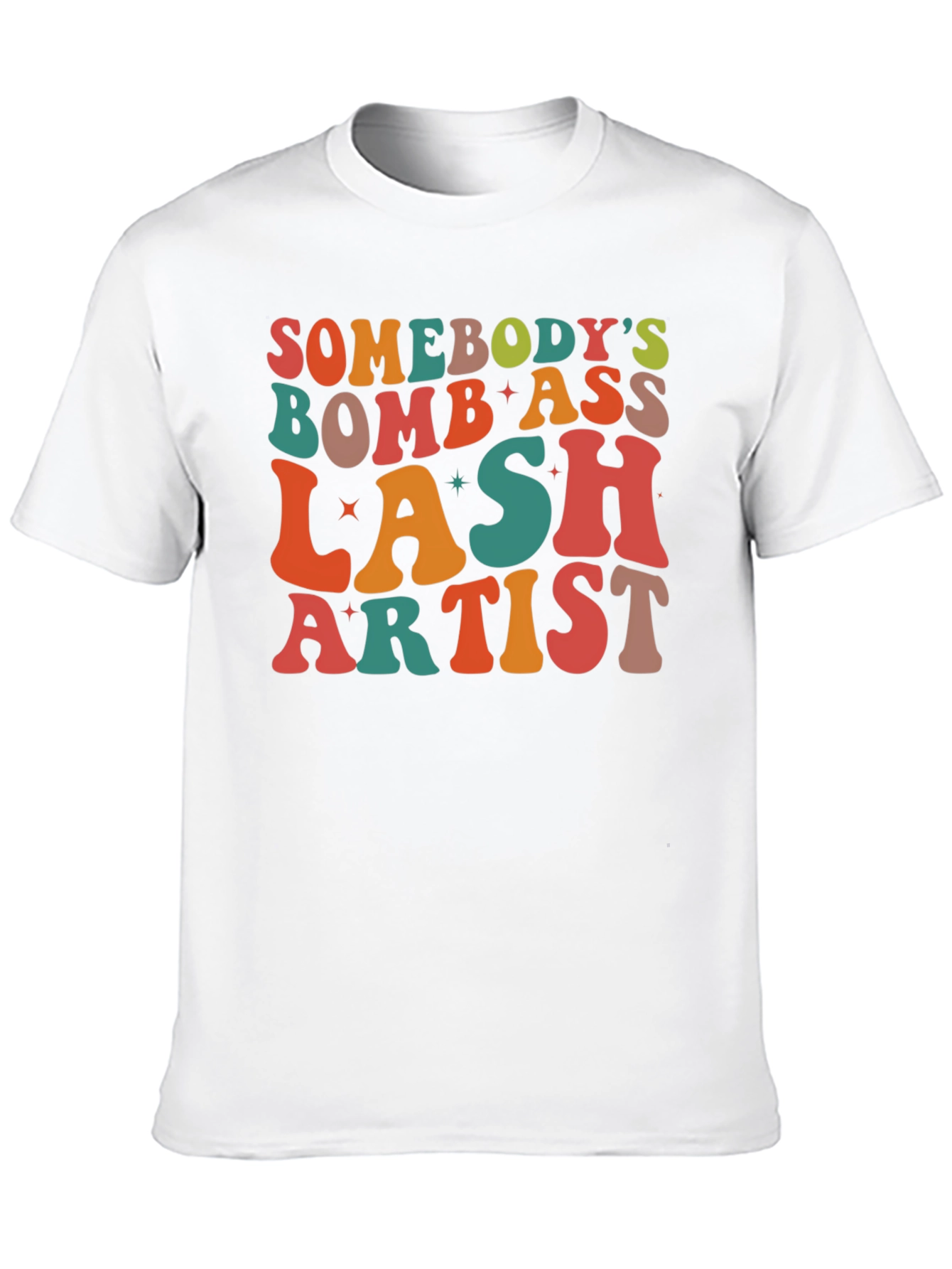 Black Bomb Lash Artist Graphic Tee view 10
