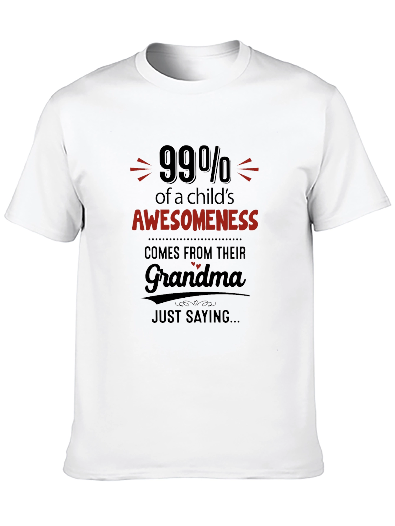 Black Grandma's Awesomeness T-Shirt view 10