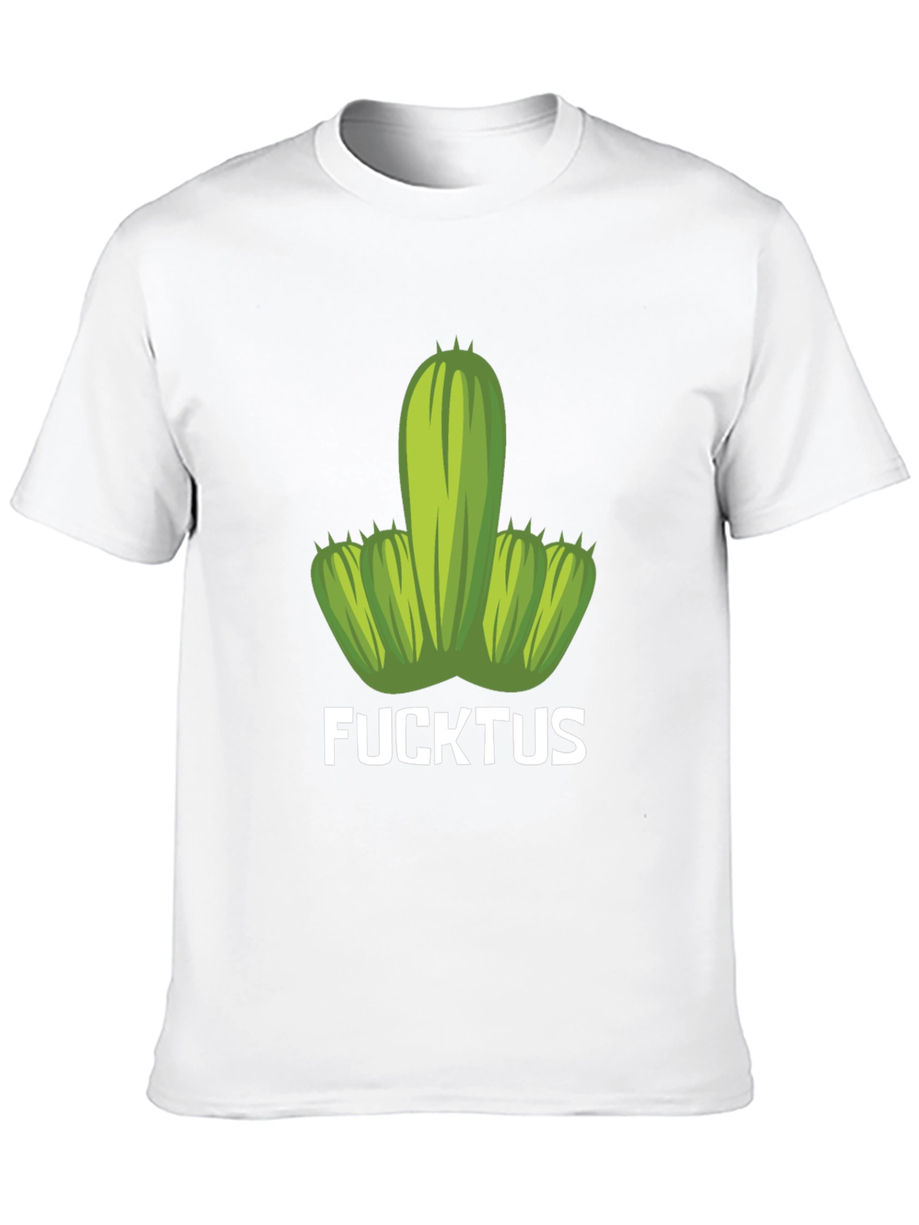 Black Funny Cactus T-Shirt - Adult Humor Novelty Tee view 10