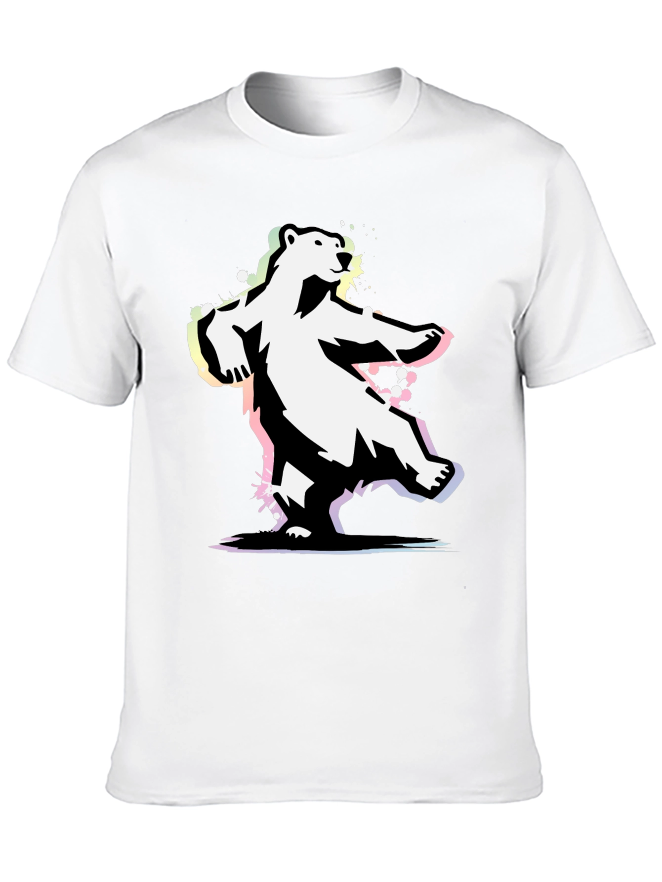 Black Cool Bear Graphic Tee - Black T-Shirt view 10