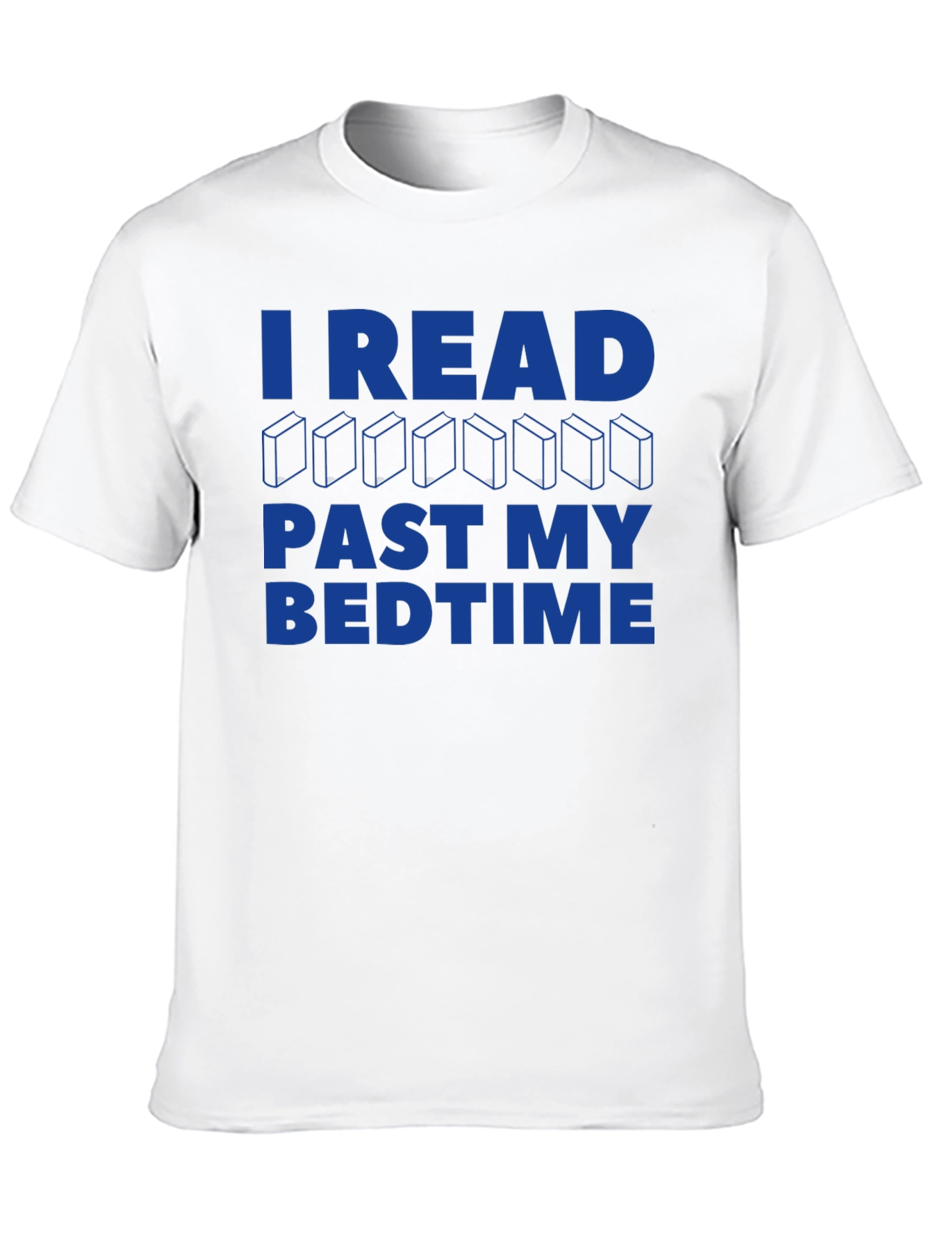 Black I Read Past My Bedtime Graphic Tee view 10