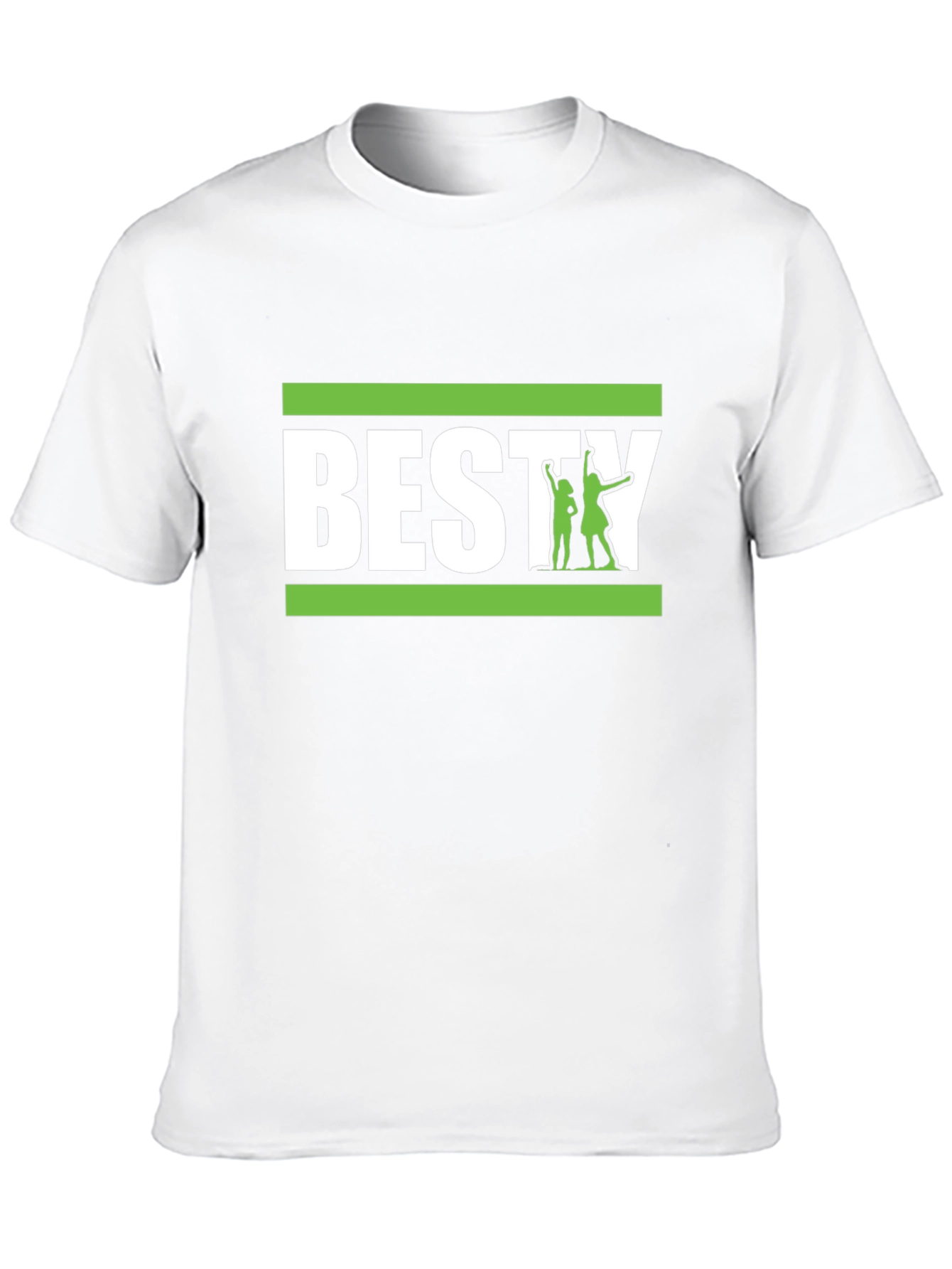 Black Besty Graphic Tee - Black Cotton Blend T-Shirt view 10