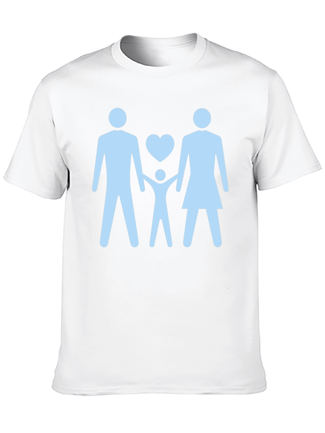 Black Family Love Graphic Print Black T-Shirt view 10