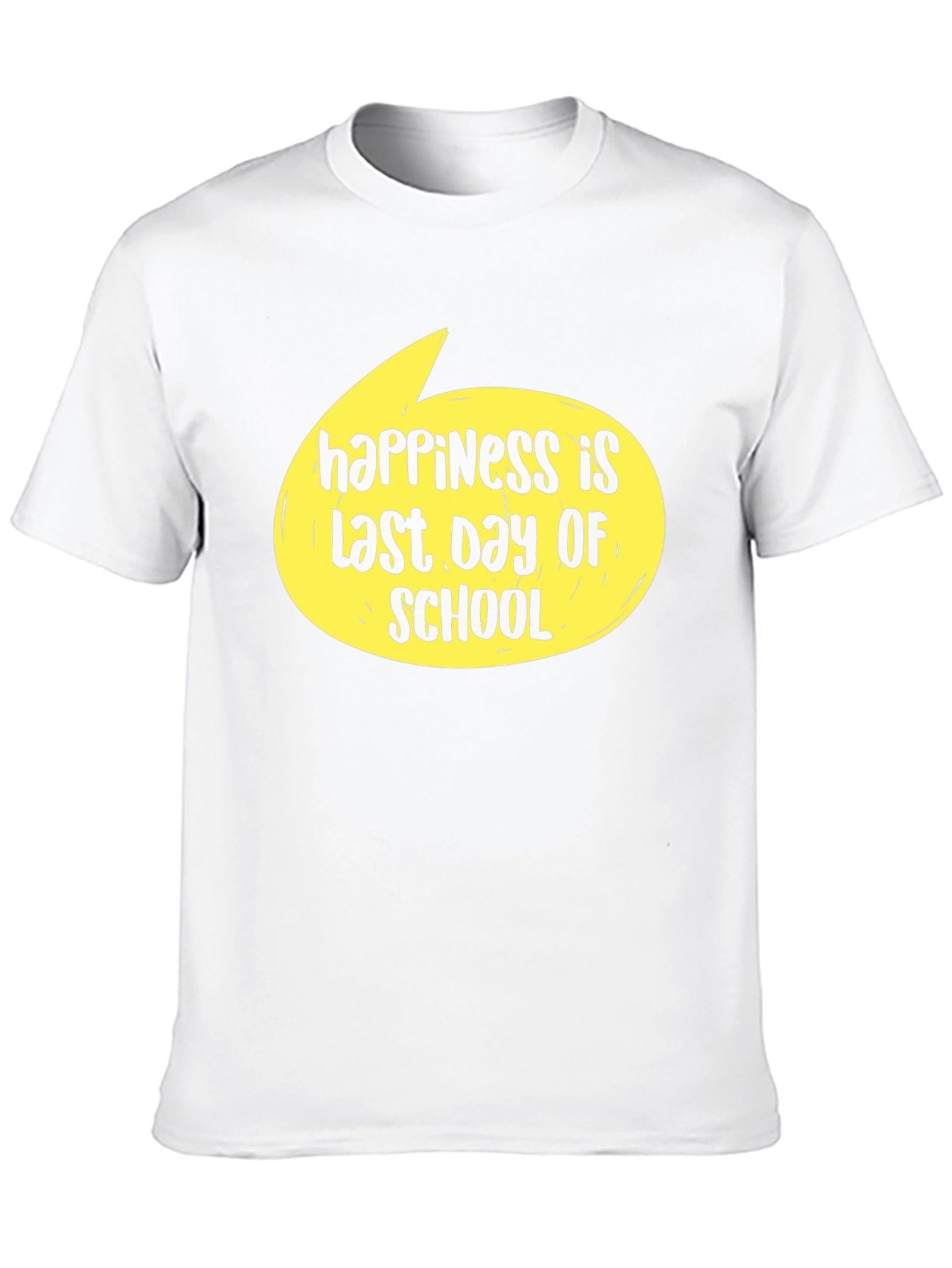 Black Happiness Last Day of School T-Shirt view 10